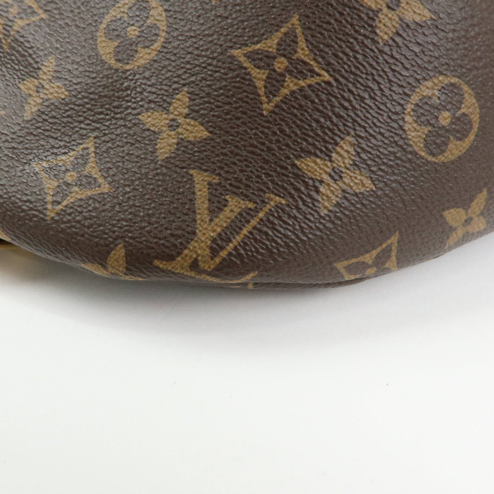 Louis Vuitton Monogram Bum Bag Crossbody Shoulder Bag Brown M43644