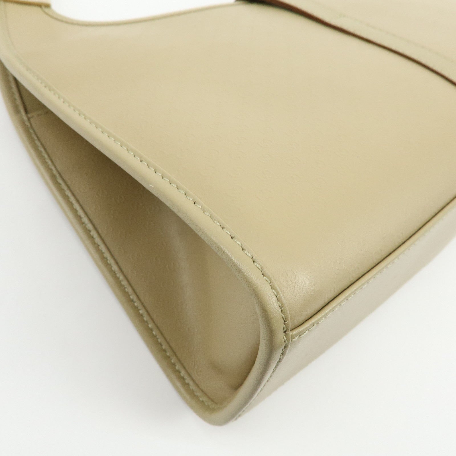 GUCCI Jackie Microguccissima Leather Shoulder Bag Hand Bag 002.1068