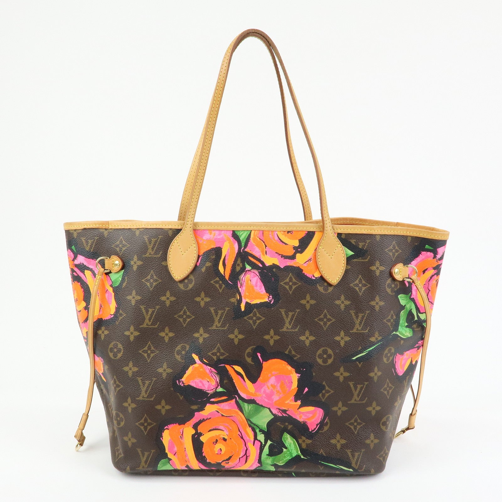 Louis Vuitton Monogram Rose Neverfull MM Tote Shoulder Bag M48613