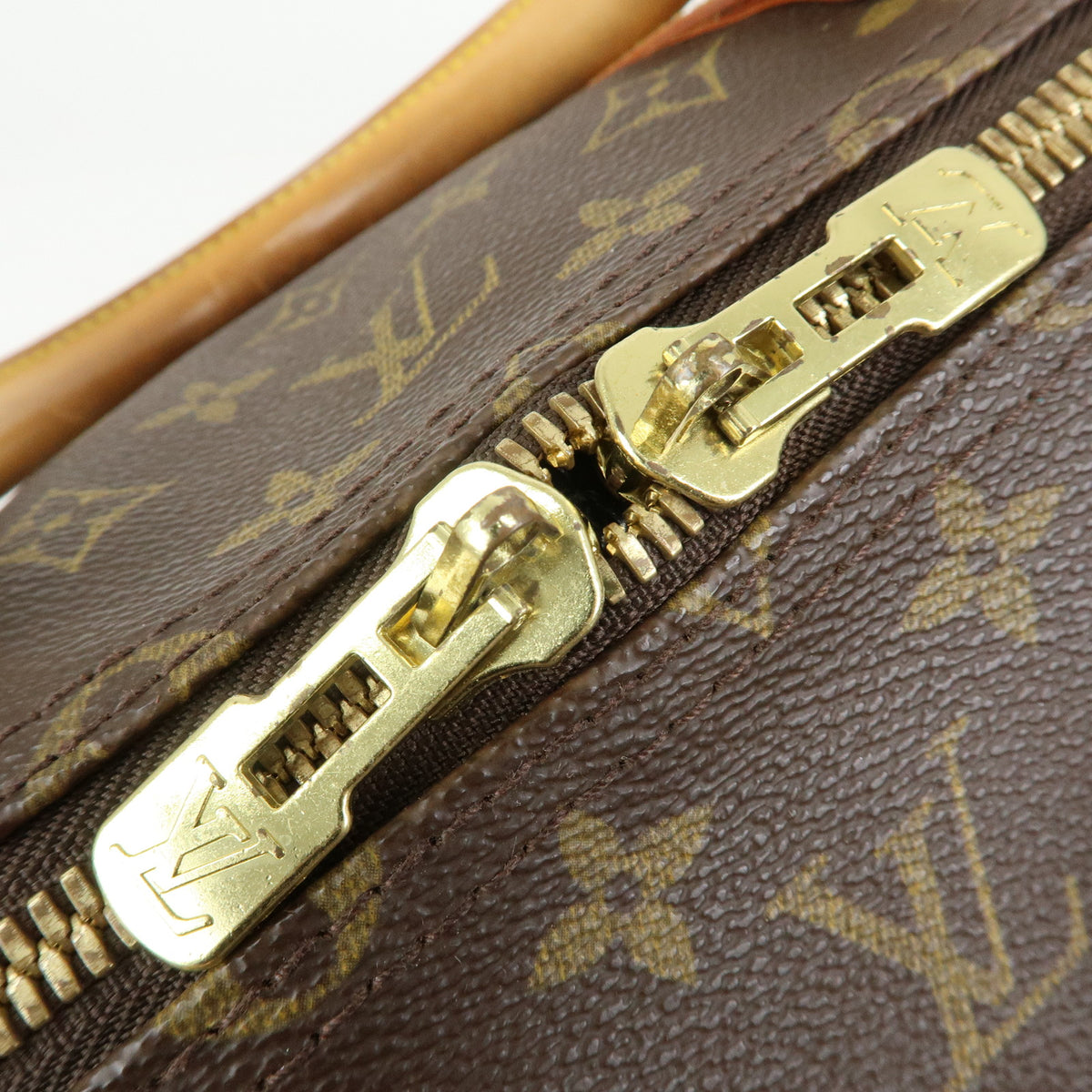 Louis Vuitton Monogram Keep All 55 Boston Bag Brown M41424