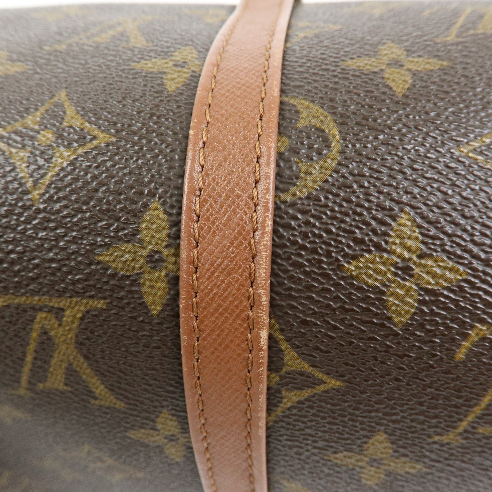 Louis Vuitton Monogram Papillon 30 Hand Bag Brown M51385
