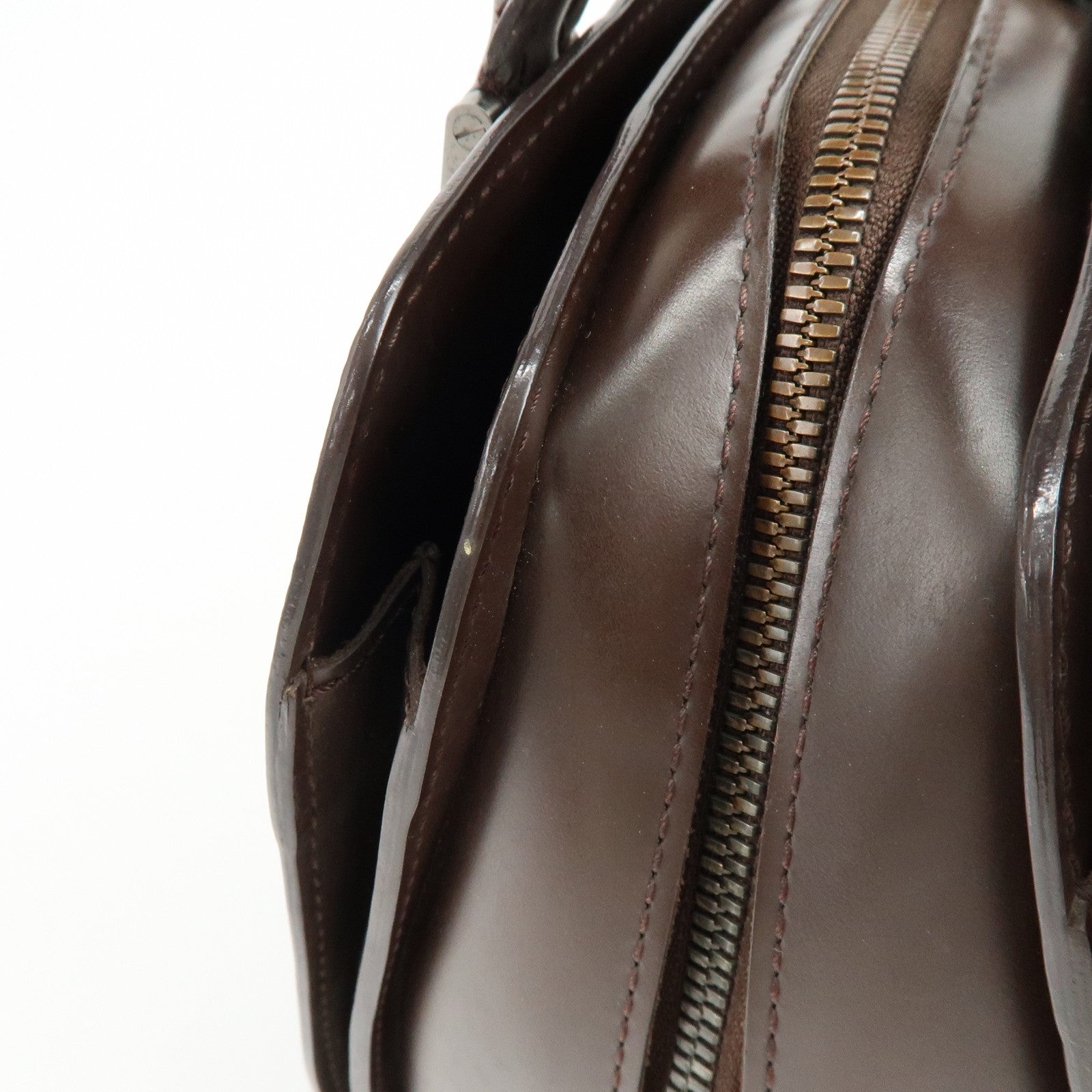 Louis Vuitton Epi Pont Neuf Hand Bag Mocha Brown M5205D