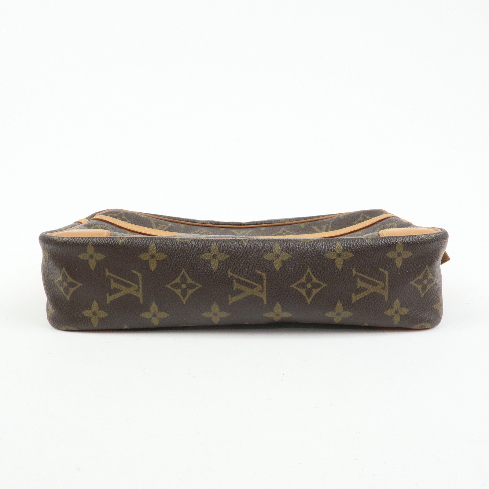 Louis Vuitton Monogram Compiegne 23 Pouch Clutch Bag Brown M51845