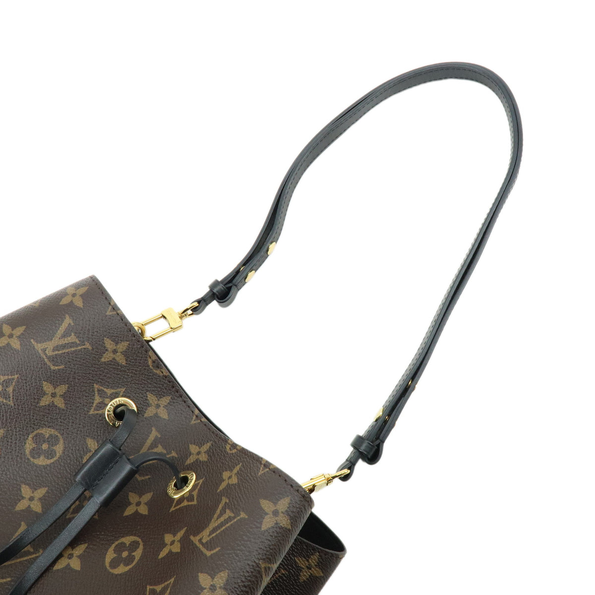 Louis Vuitton Monogram Neo Noe Shoulder Bag Noir M44020