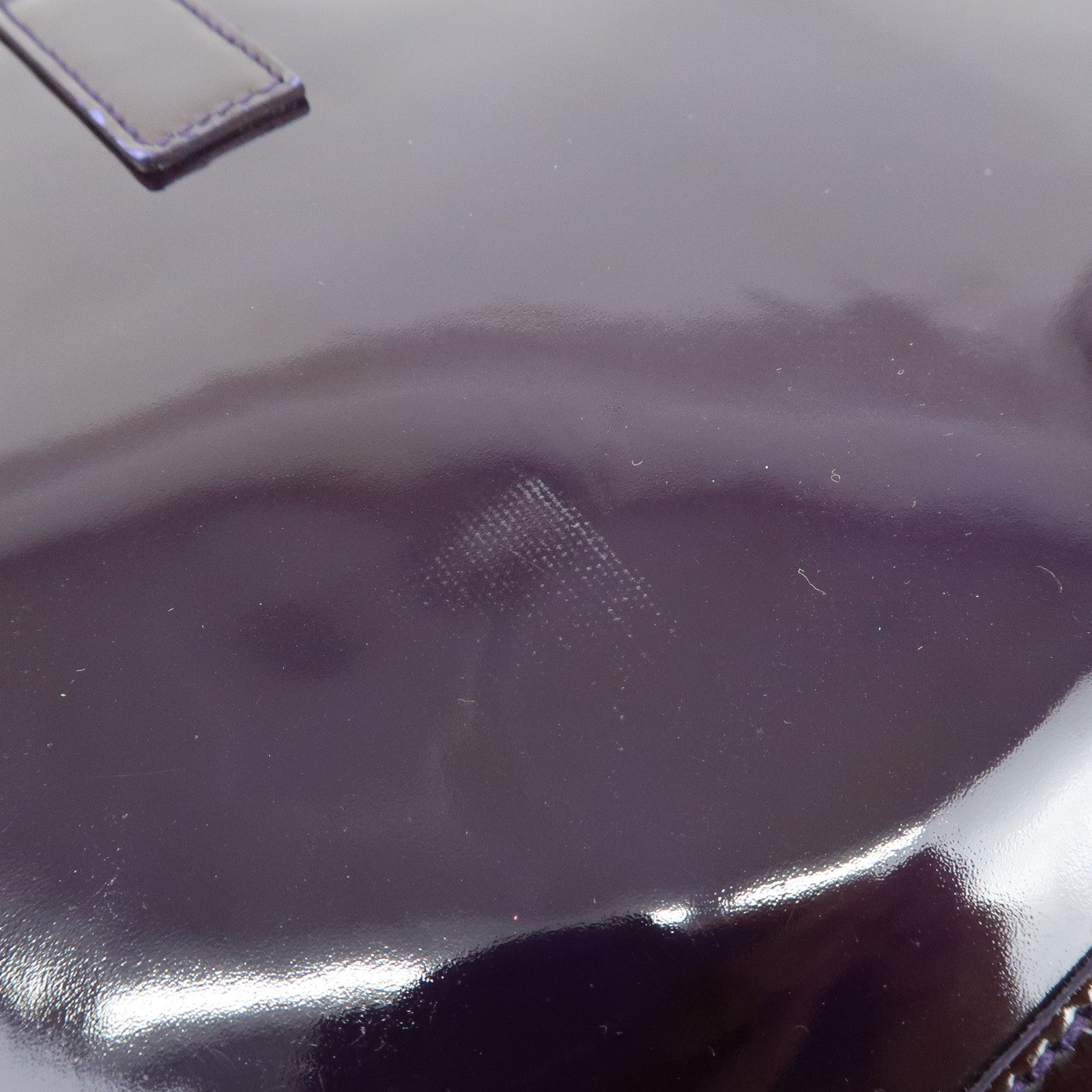 GUCCI Jackie Patent Leather Shoulder Bag Hand Bag Purple 001.3306