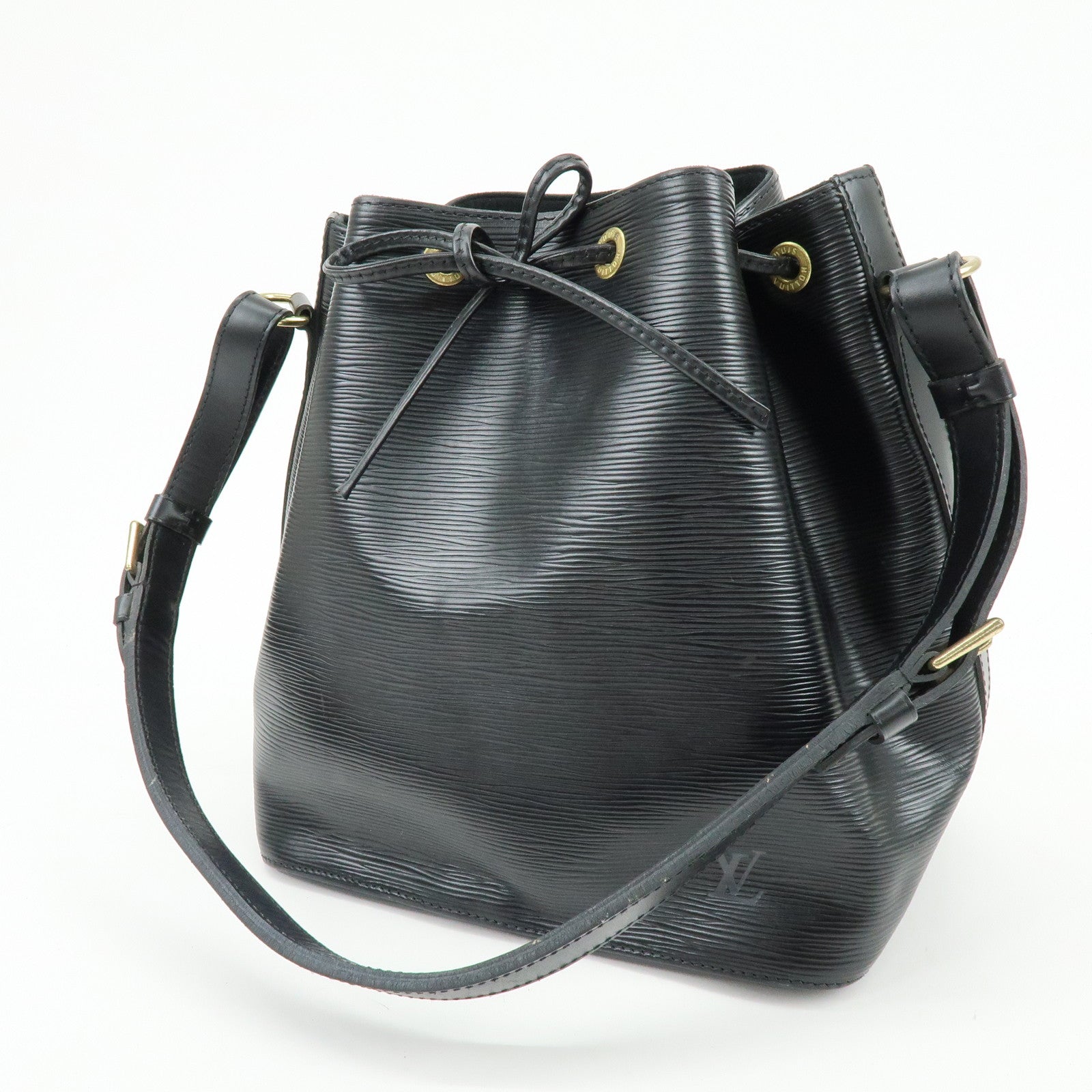 Louis Vuitton Epi Petit Noe Shoulder Bag Noir Black M44102