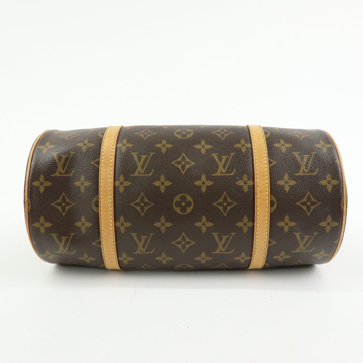 Louis Vuitton Monogram Papillon 30 Hand Bag Brown M51385