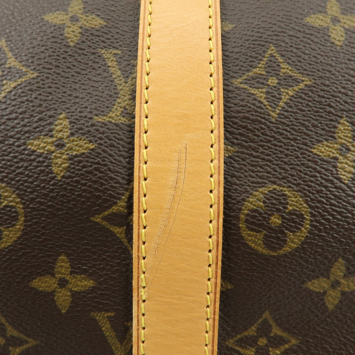 Louis Vuitton Monogram Keep All 55 Boston Bag Brown M41424