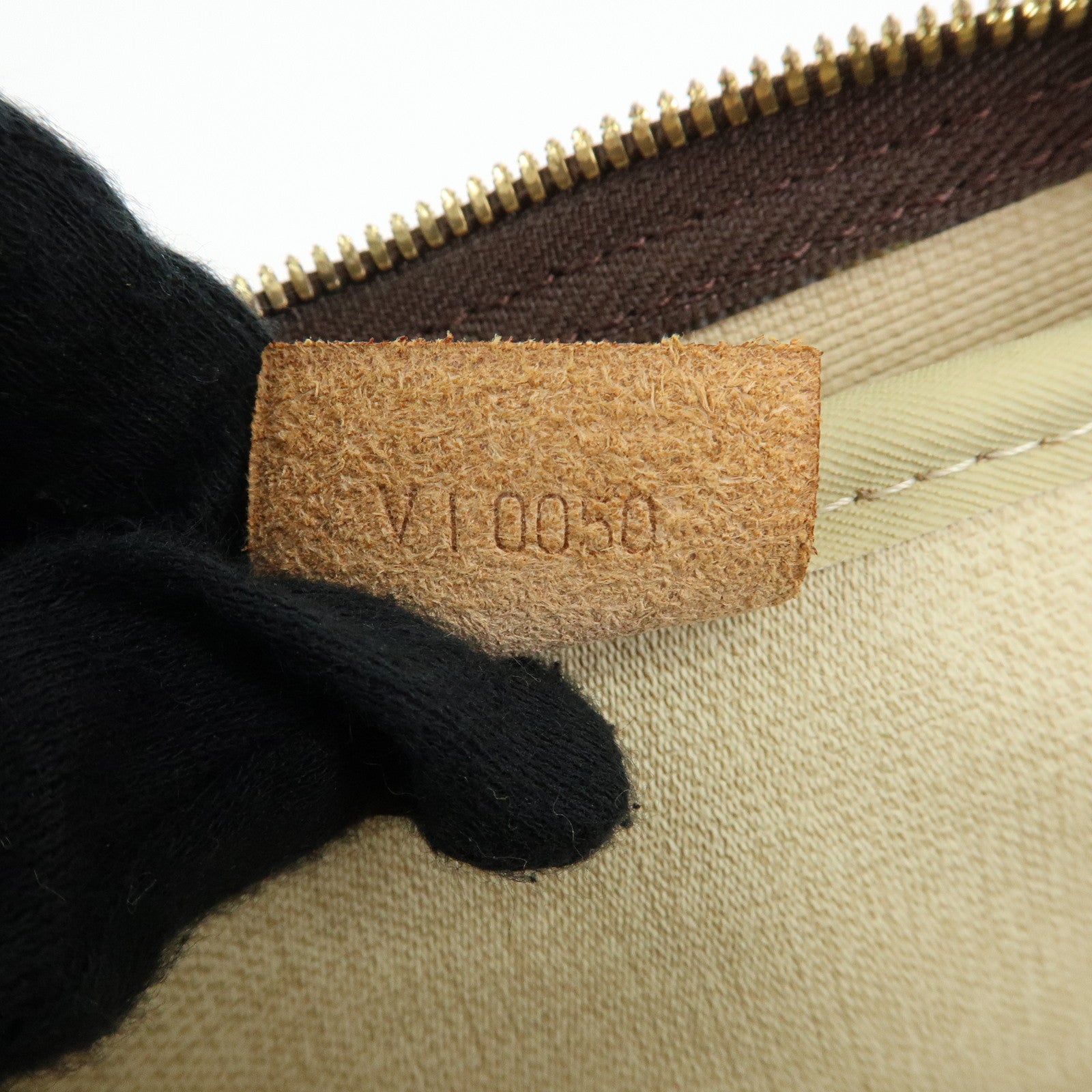 Louis Vuitton Monogram Deauville Canvas Hand Bag Brown M47270