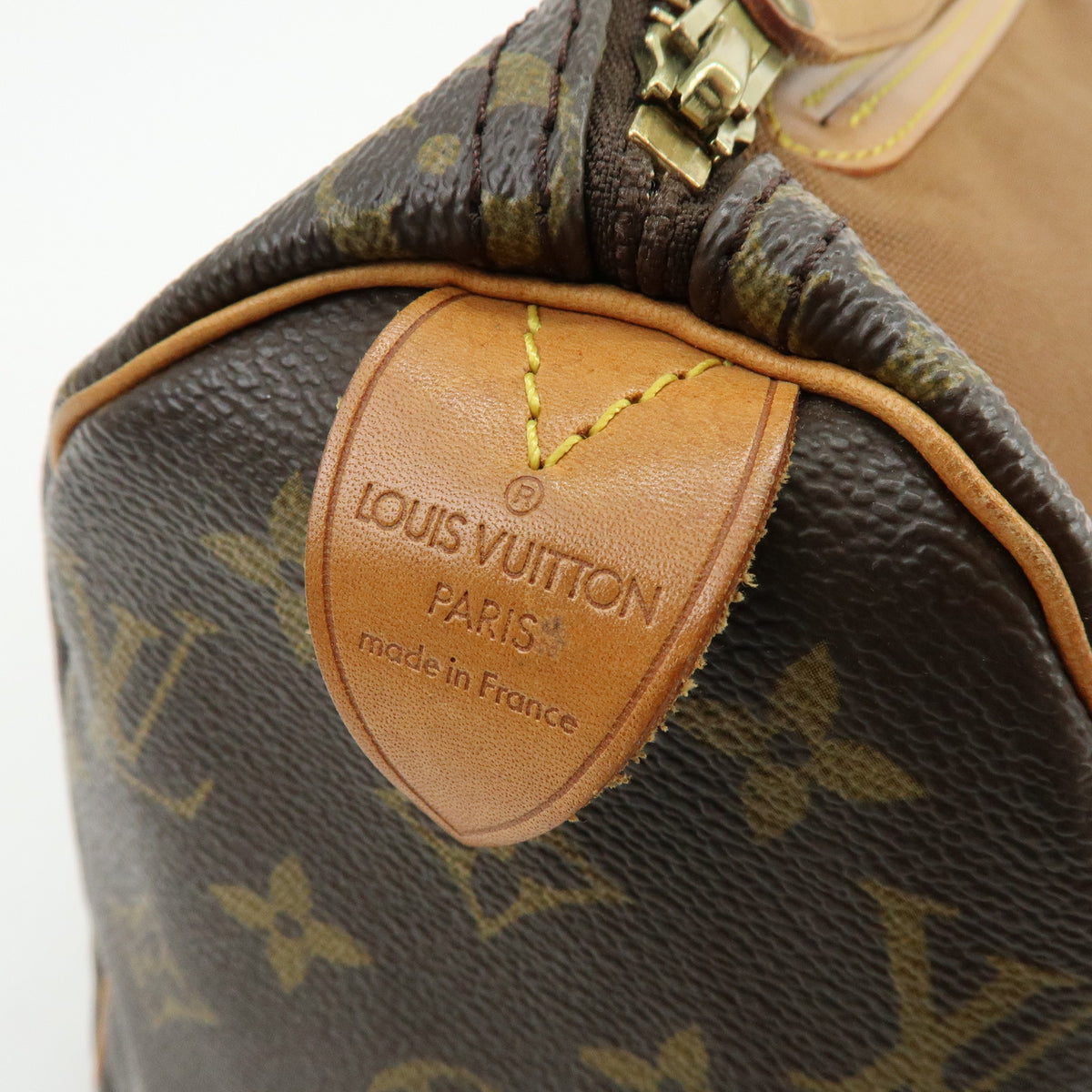 Louis Vuitton Monogram Speedy 25 Boston Bag Hand Bag Brown M41528