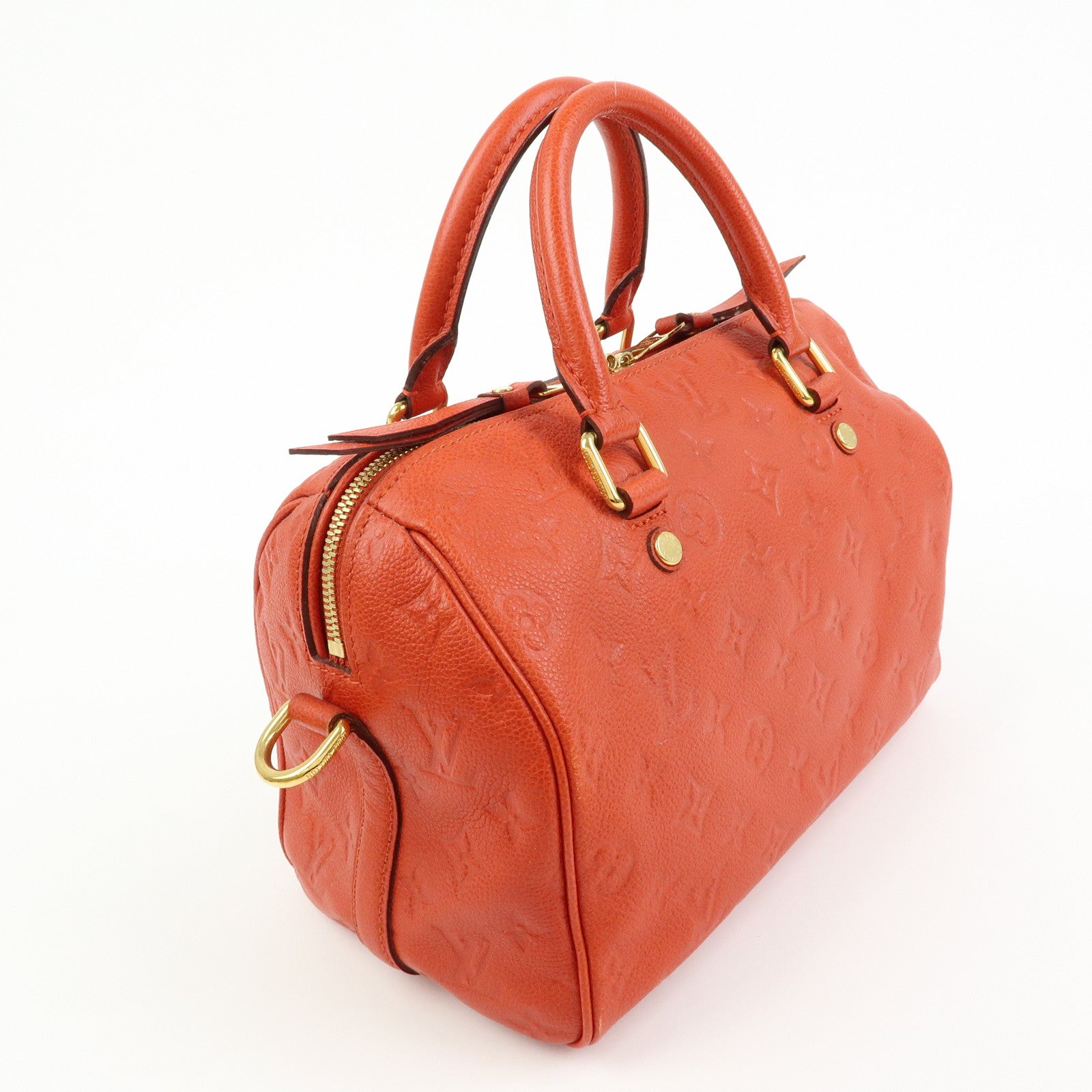 Louis Vuitton Monogram Empreinte Speedy Bandouliere 25 Orient M40758