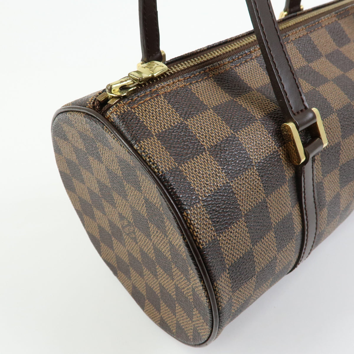 Louis Vuitton Damier Ebene Papillon 30 Hand Bag Brown N51303