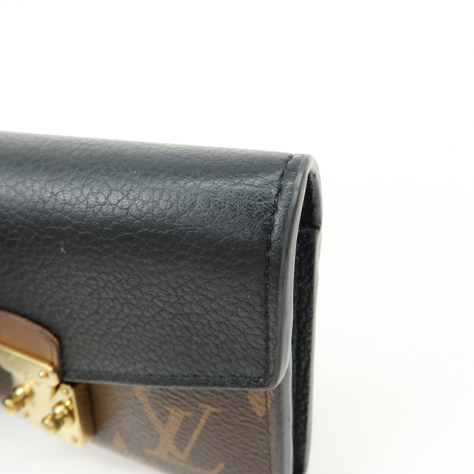 Louis Vuitton Monogram Portefeuille Pallas Wallet Monogram Noir M67479