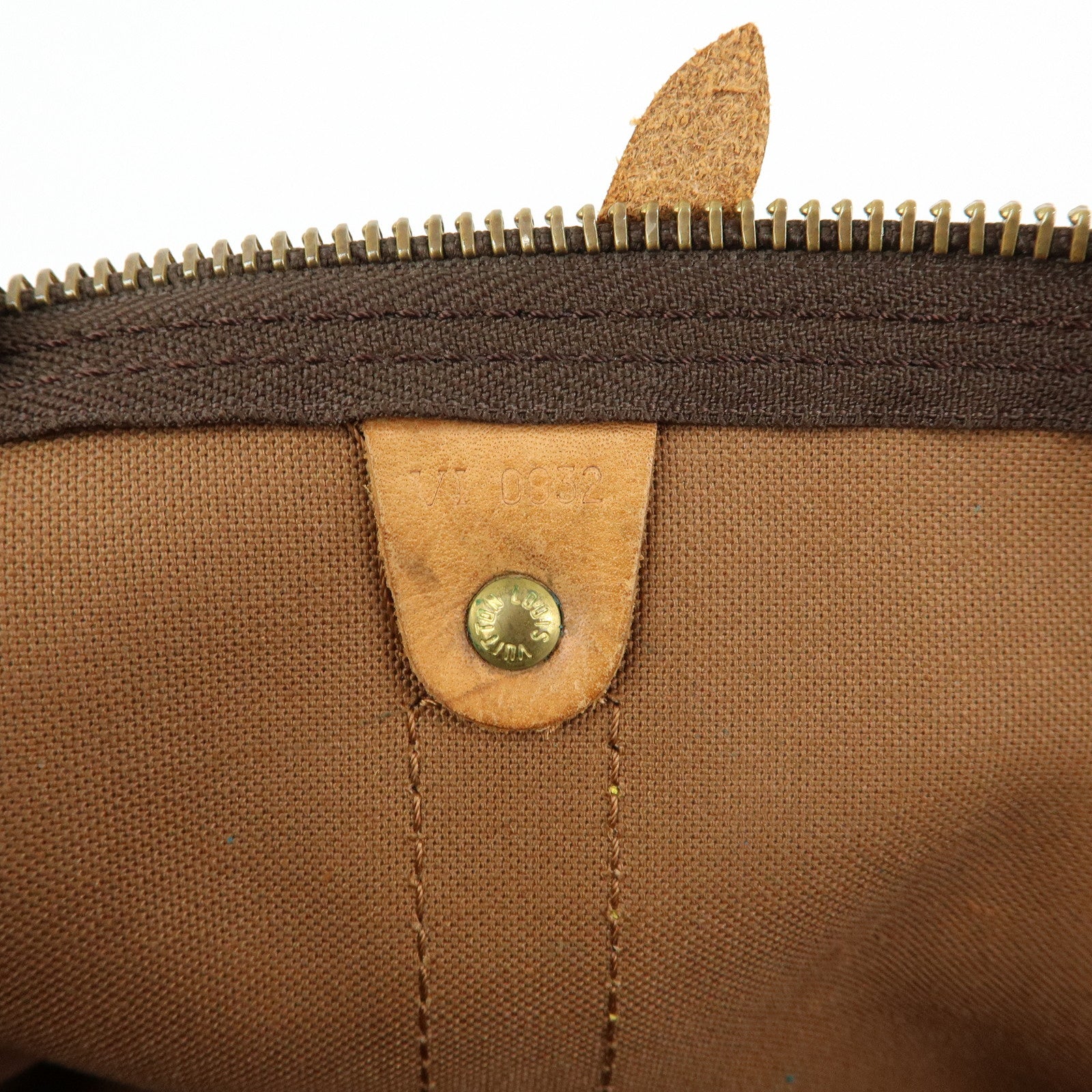 Louis Vuitton Monogram Keep All Bandouliere 60 Boston Bag M41412