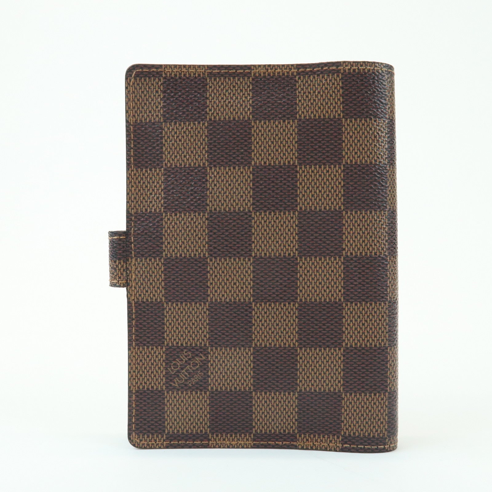 Louis Vuitton Damier Agenda PM Planner Cover Damier Ebene R20700