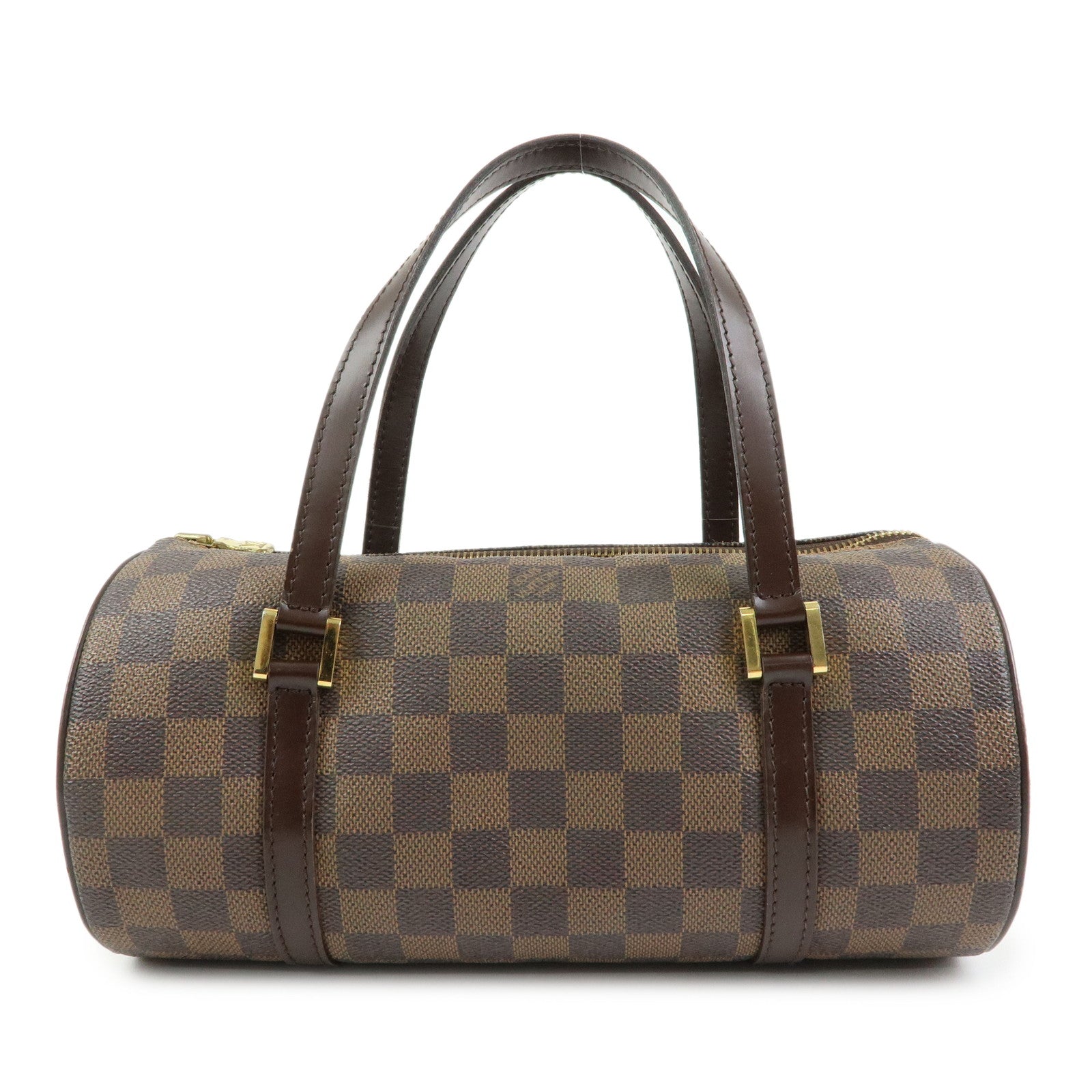 Louis Vuitton Damier Ebene Papillon 26 Hand Bag Brown N51304