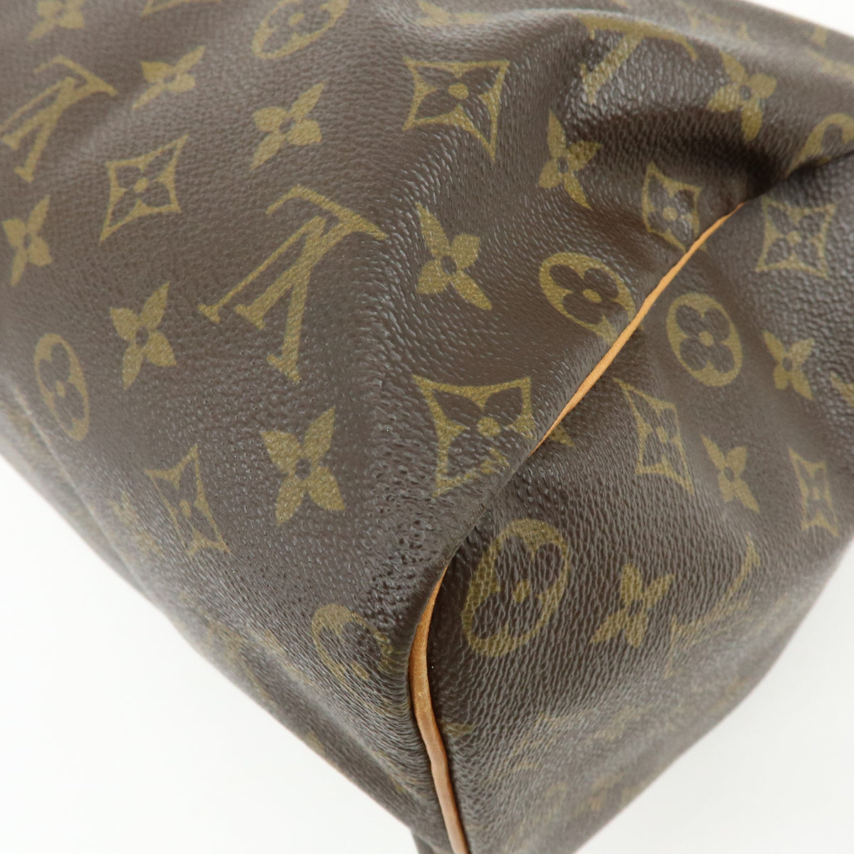 Louis Vuitton Monogram Speedy 40 Hand Bag Boston Bag Brown M41522