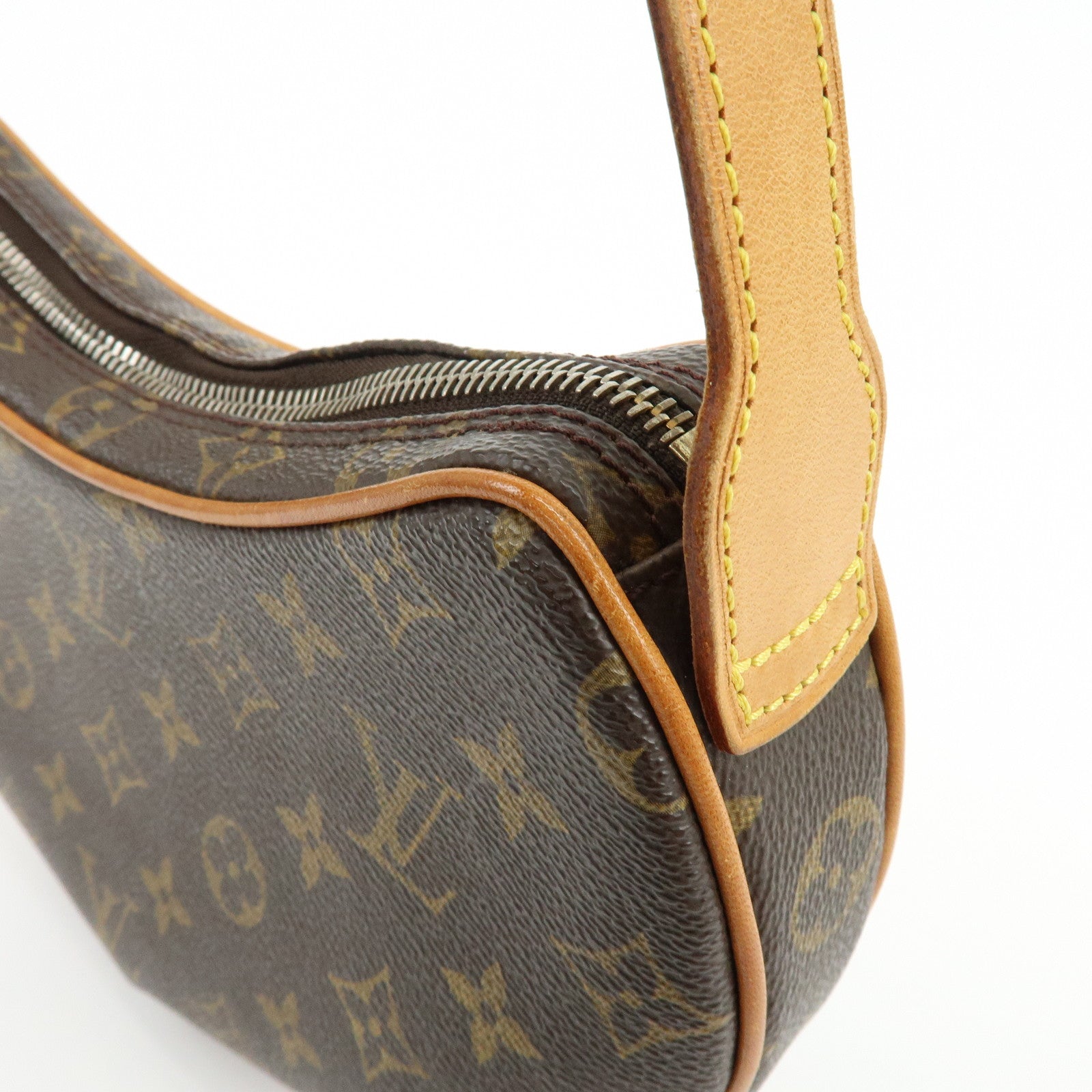 Louis Vuitton Monogram Pochette Croissant Shoulder Bag Hand Bag M51510