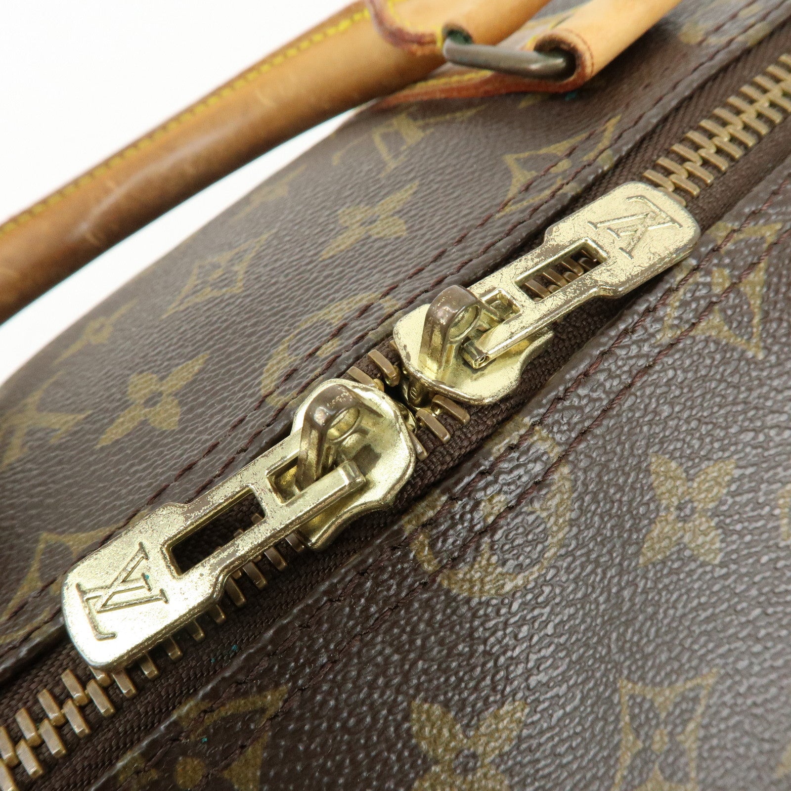 Louis Vuitton Monogram Keep All 50 Boston Bag Hand Bag Brown M41426
