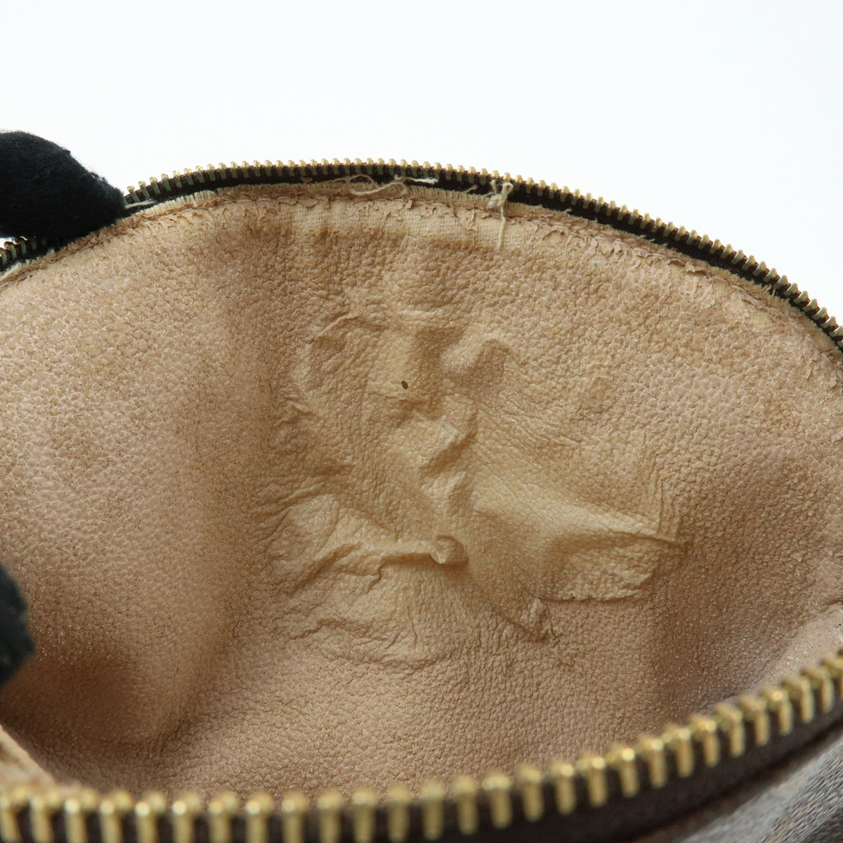 Louis Vuitton Monogram Pochette Cosmetic PM Pouch Brown M47515