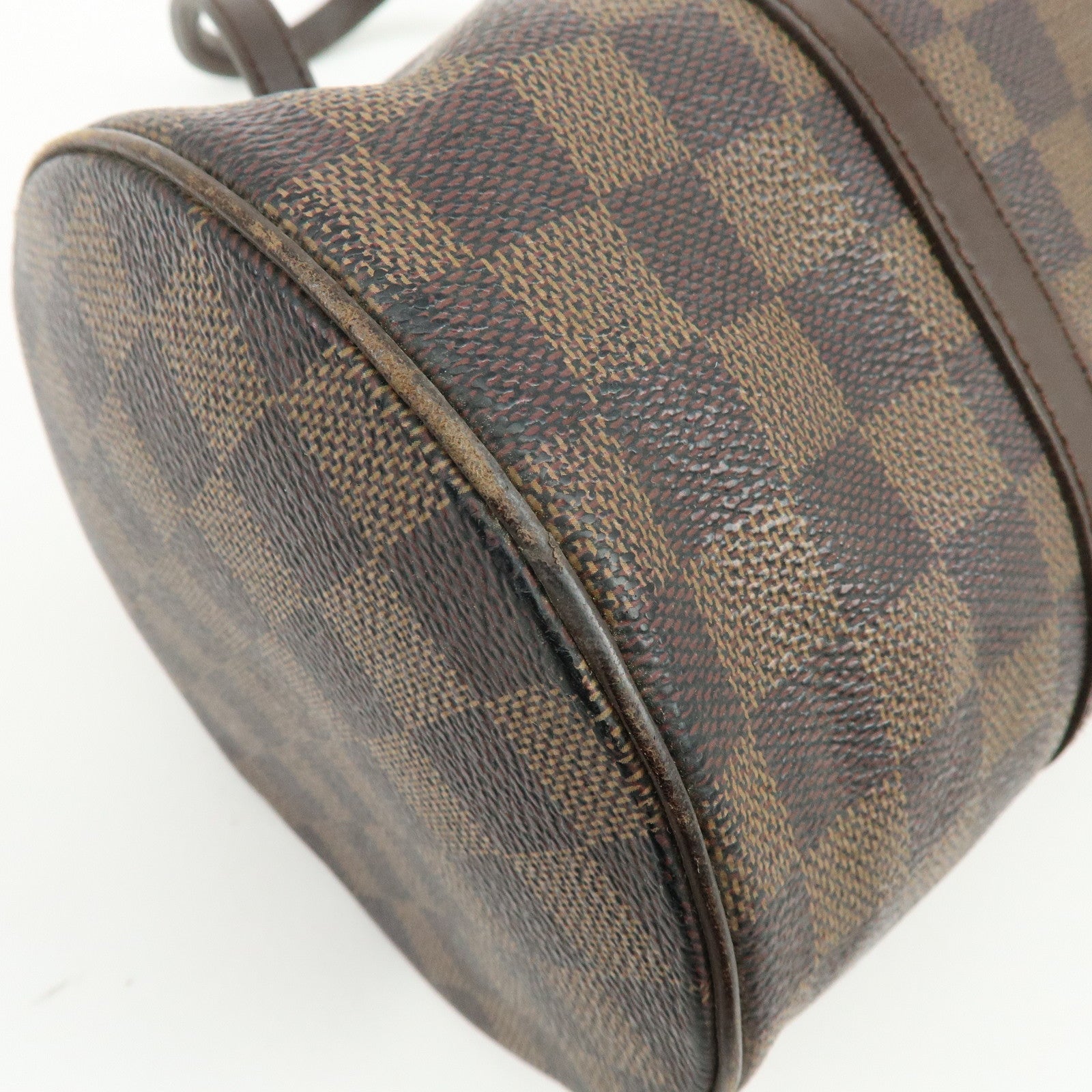 Louis Vuitton Damier Ebene Papillon 30 Hand Bag Brown N51303