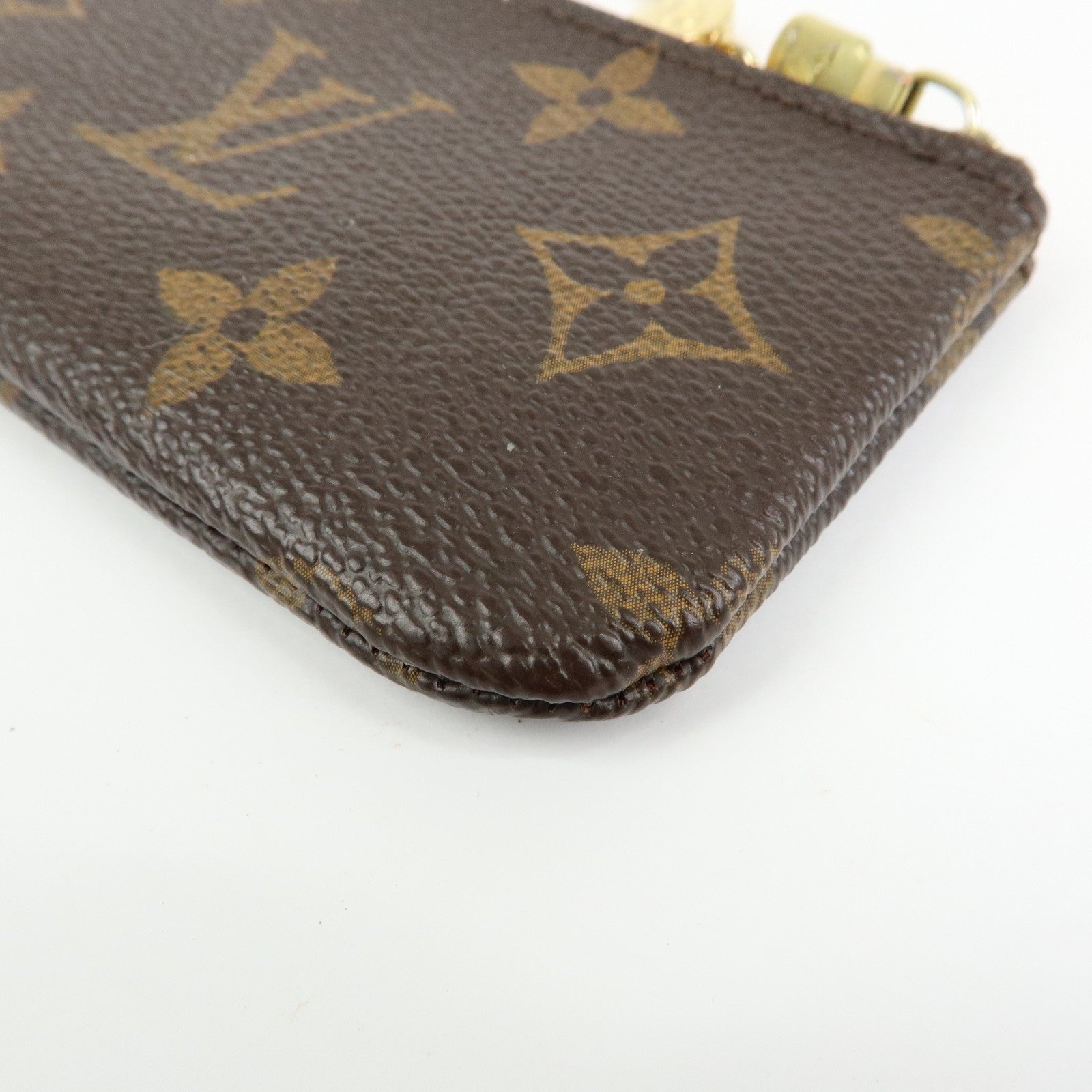 Louis Vuitton Monogram Pochette Cles Coin Case Key Case M62650