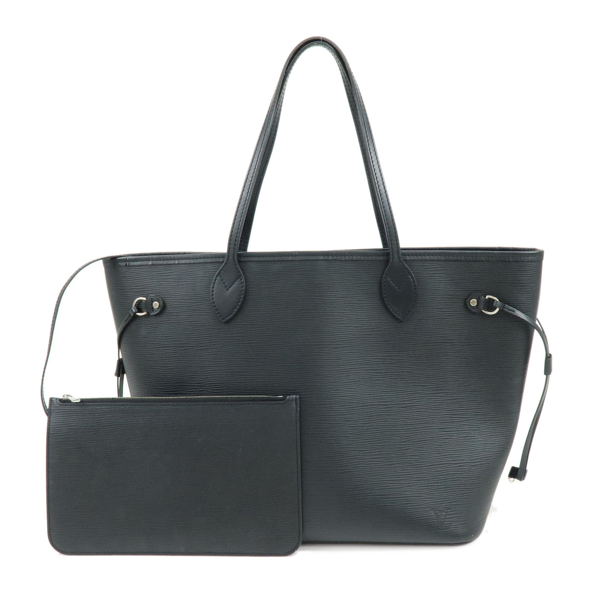 Louis Vuitton Epi Neverfull MM Shoulder Bag Tote Bag Noir M40932