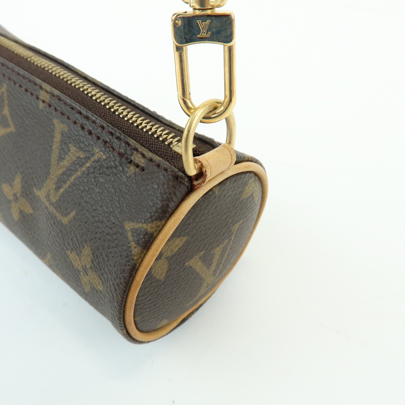 Louis Vuitton Monogram Canvas Mini Pouch for Papillon Bag Brown