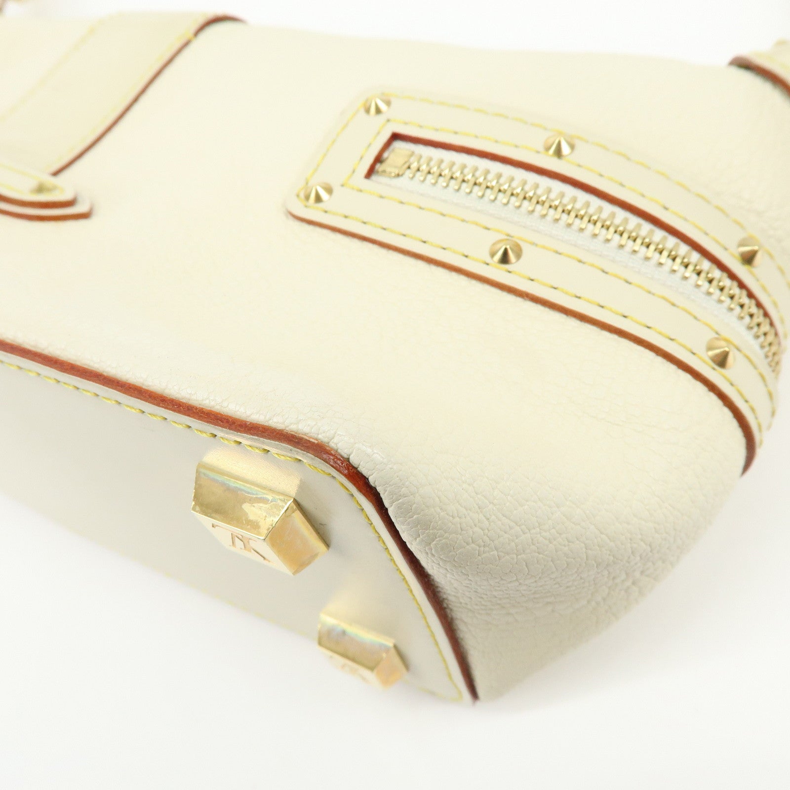 Louis Vuitton Suhari Impetueux Leather Shoulder Bag Blanc M91858