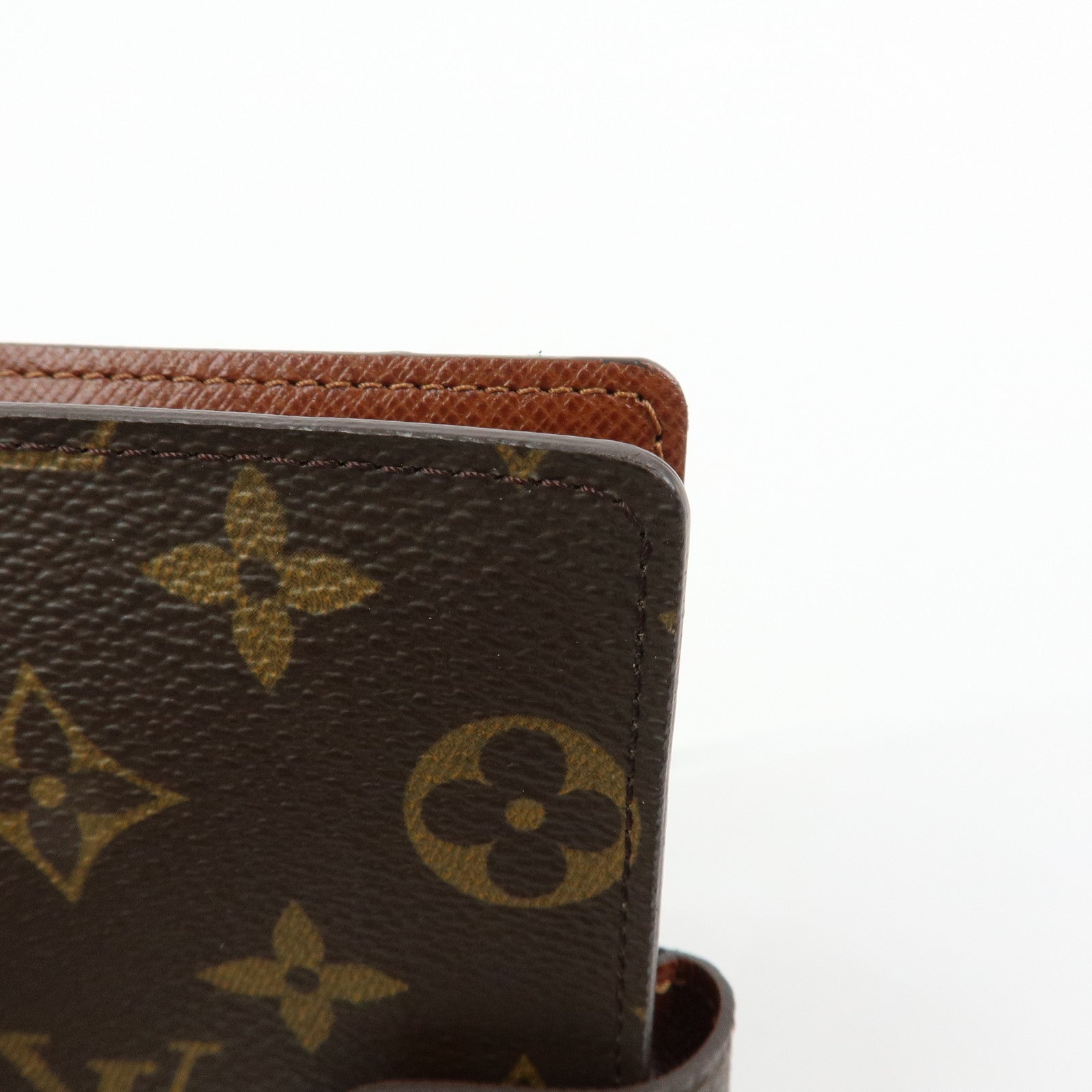 Louis Vuitton Monogram Agenda PM Planner Cover Brown R20005