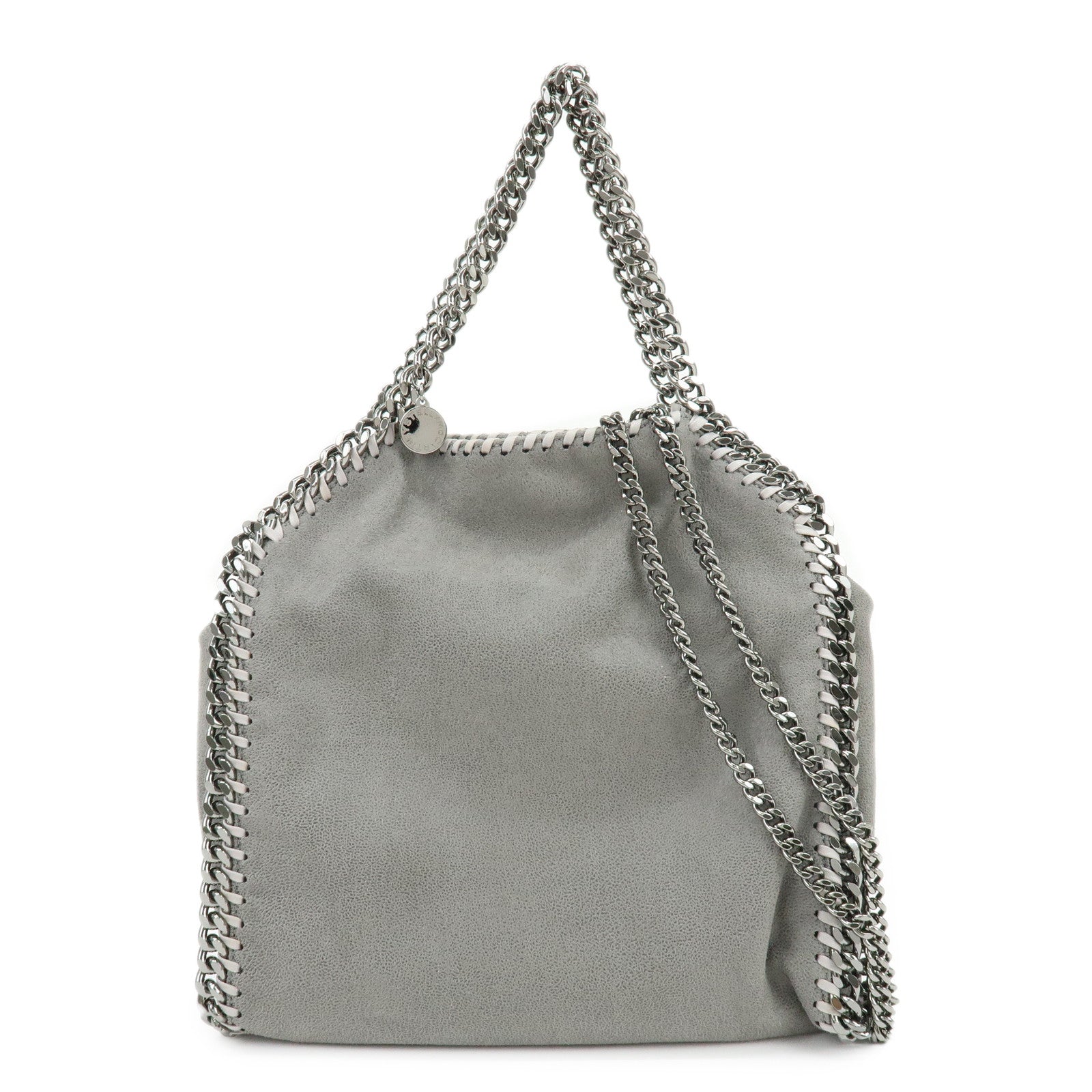 STELLA MCCARTNEY Falabella Faux Leather 2Way Bag Grey 371223