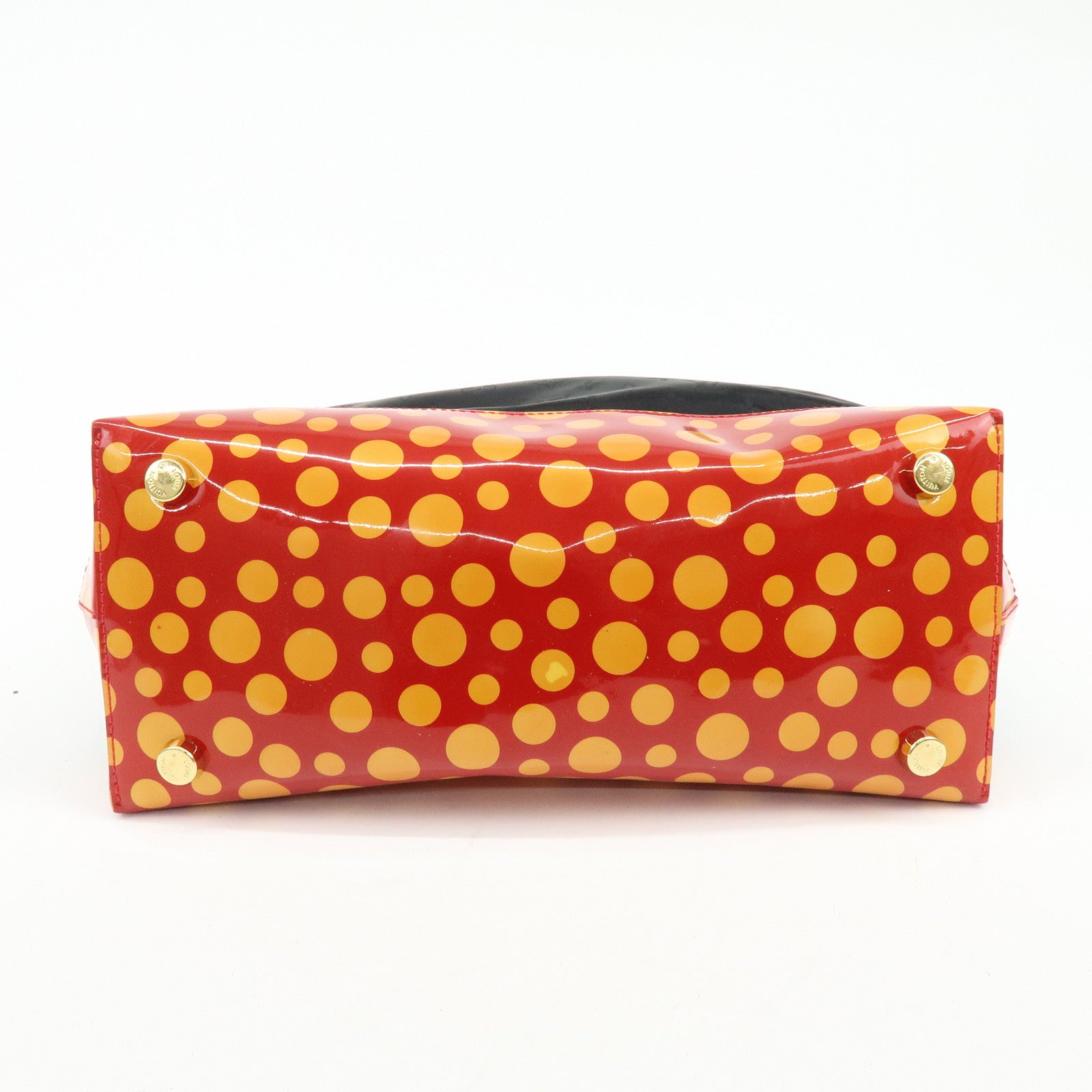 Louis Vuitton Yayoi Kusama Vernis Infinity Dot Lockit MM ToteBag M40681