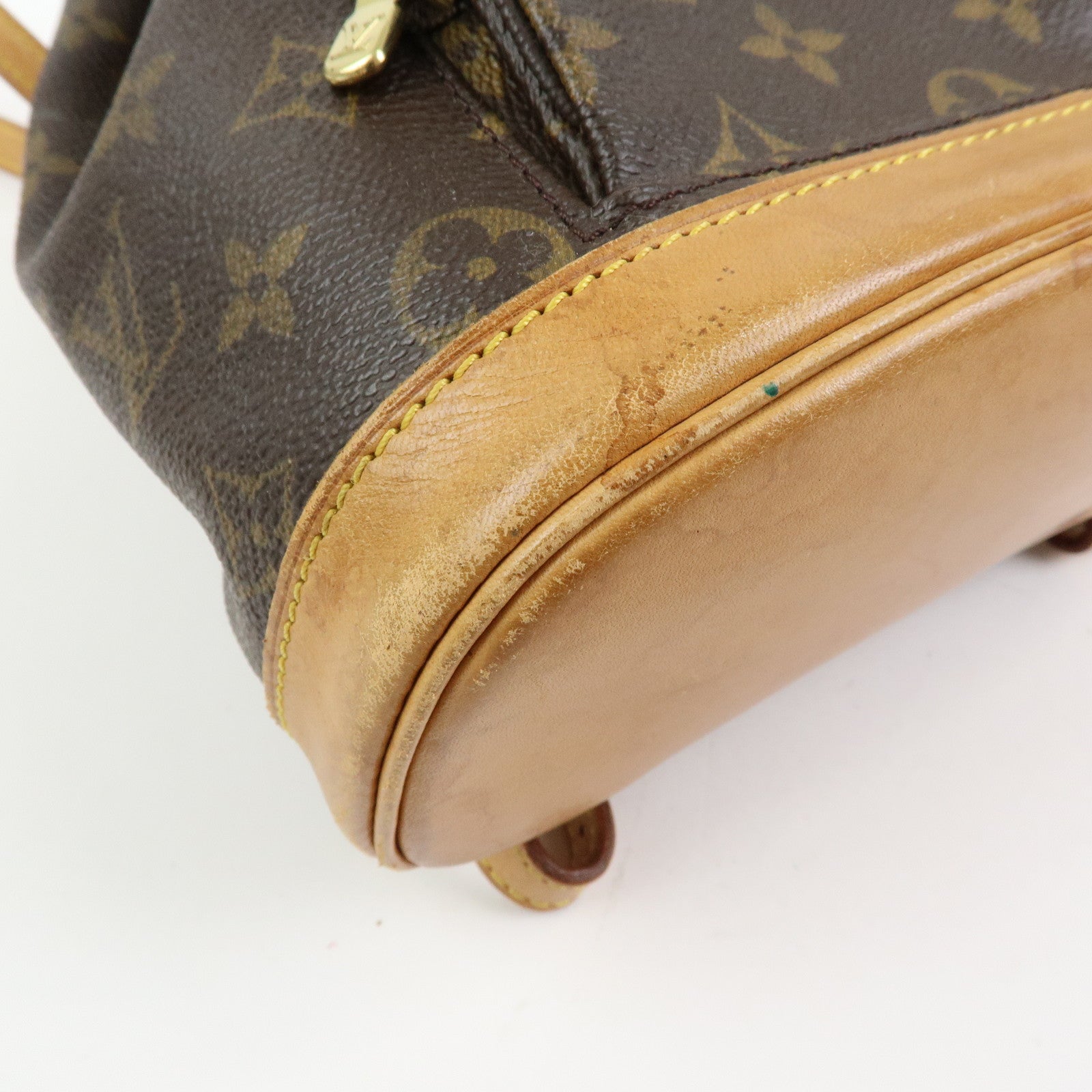Louis Vuitton Monogram Montsouris Mini Backpack Rucksack Brown M51137