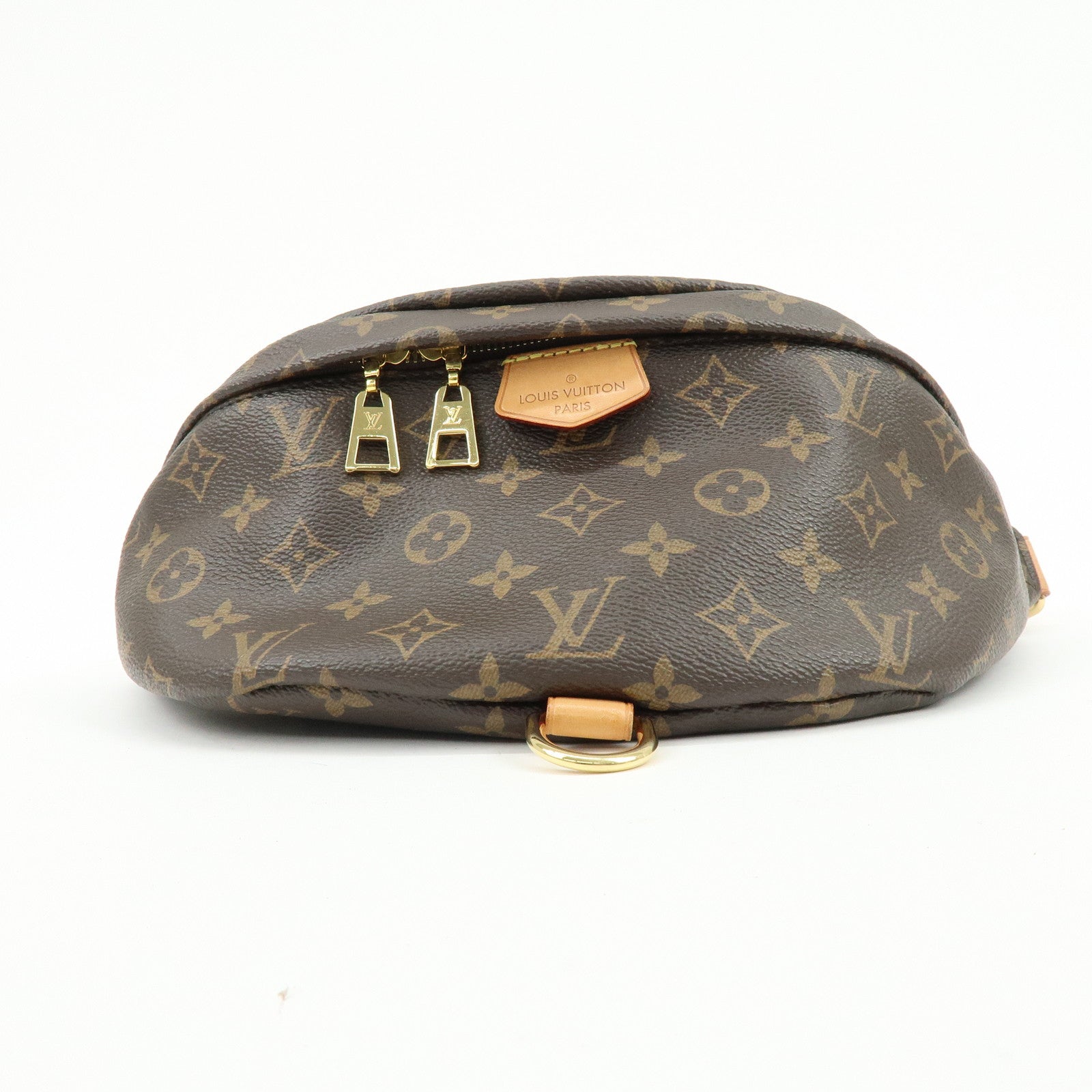Louis Vuitton Monogram Bum Bag Crossbody Shoulder Bag Brown M43644