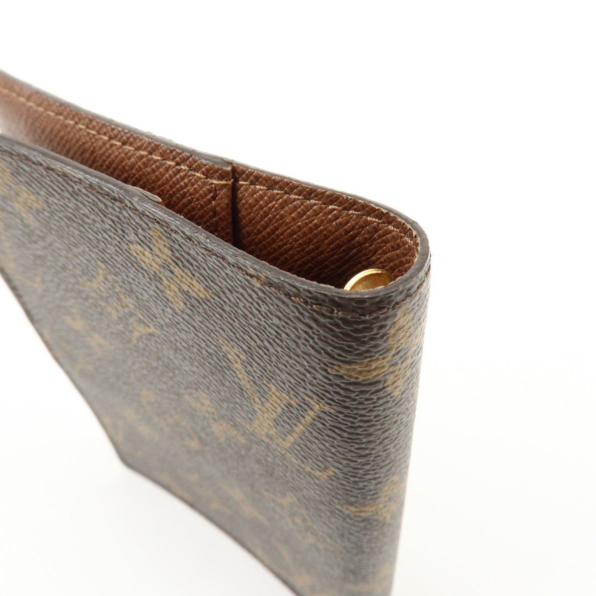 Louis Vuitton Monogram Agenda PM Planner Cover Brown R20005