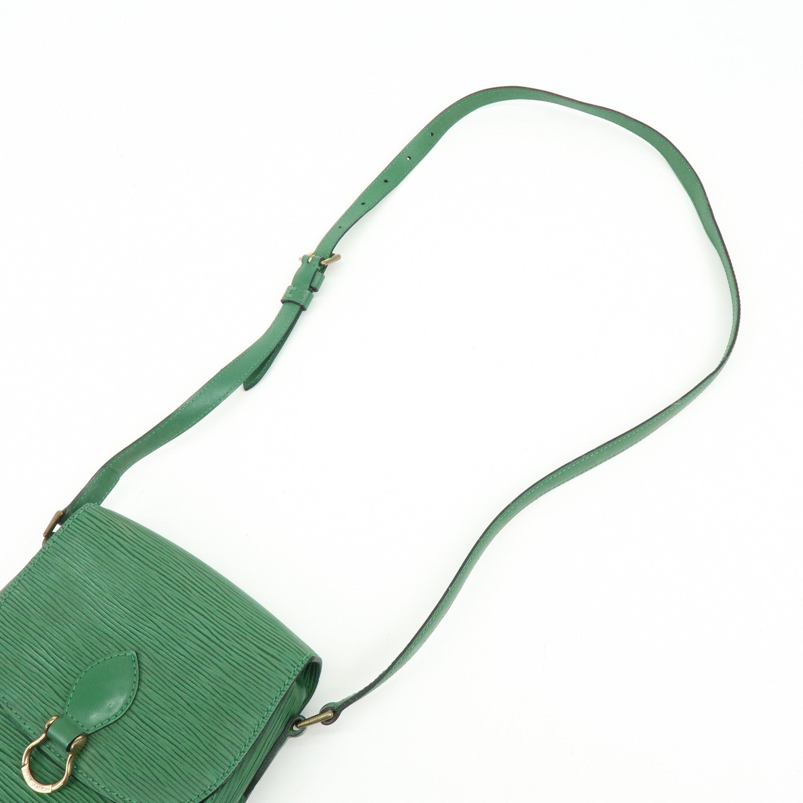 Louis Vuitton Epi Mini Saint Cloud Shoulder Bag Borneo Green M52214