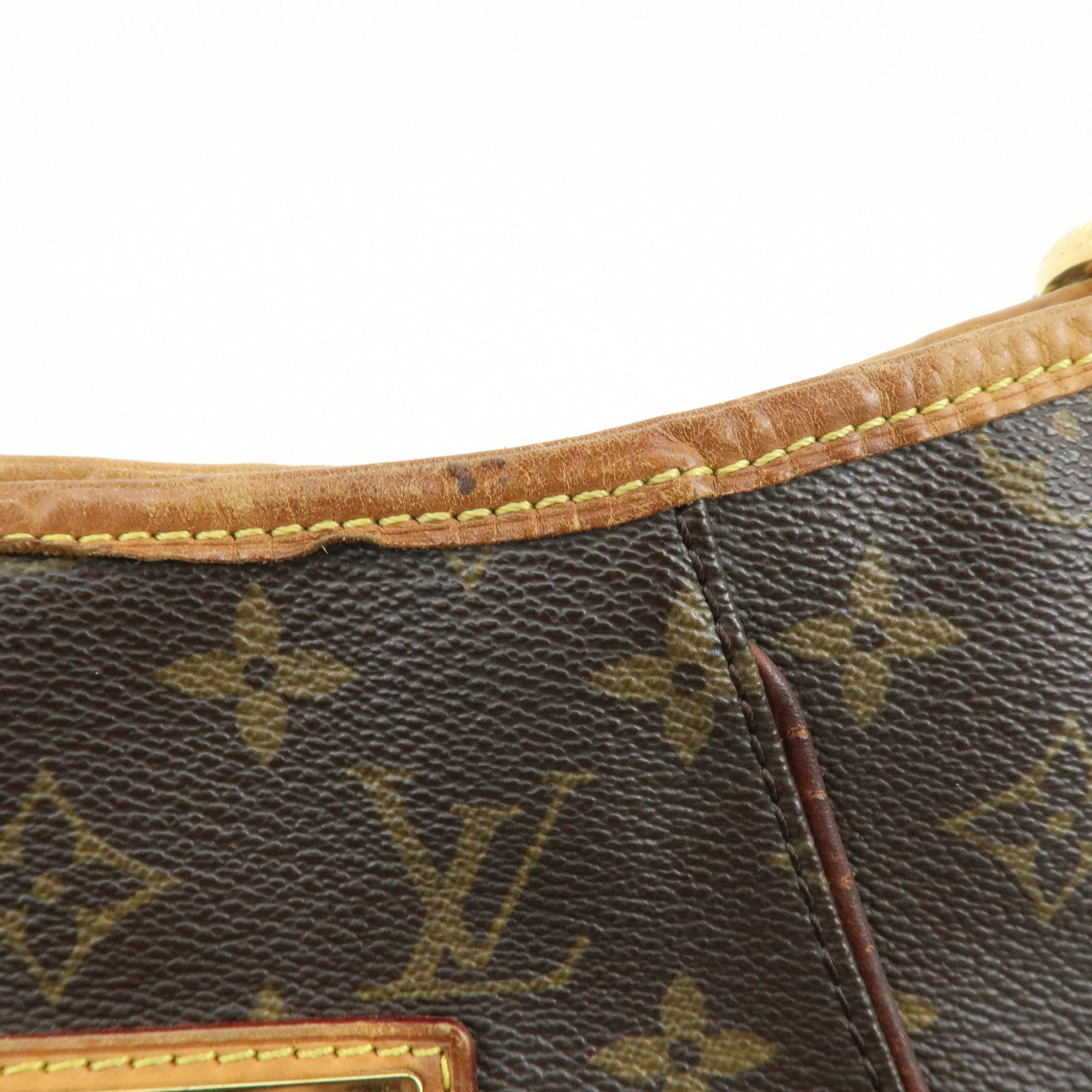 Louis Vuitton Monogram Galliera PM Shoulder Bag Brown M56382