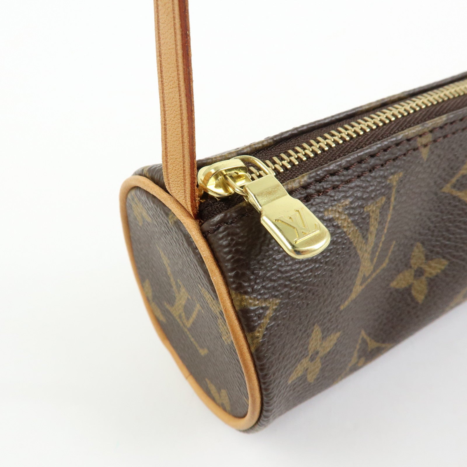 Louis Vuitton Monogram Mini Pouch for Papillon Bag Brown