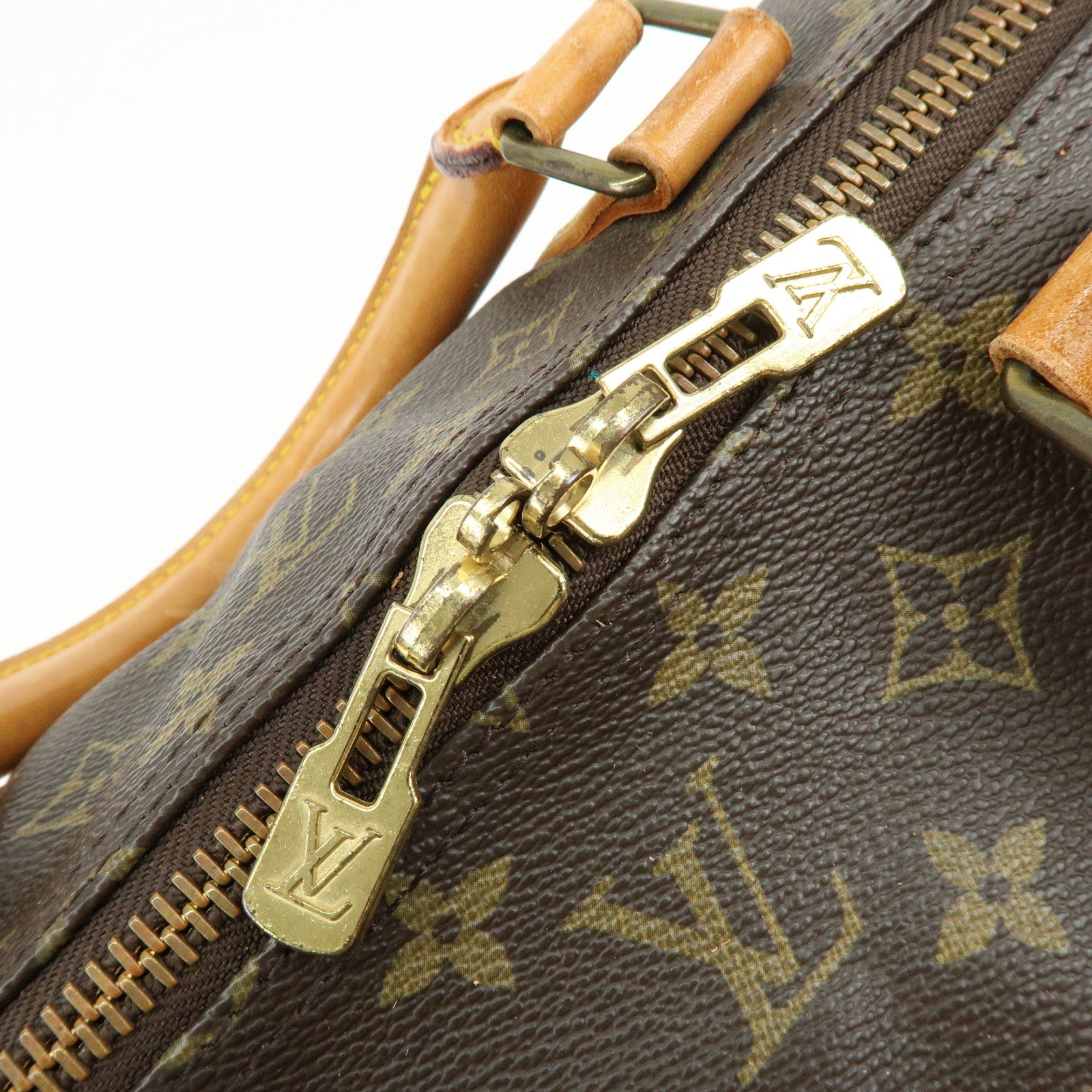 Louis Vuitton Monogram Keep All 60 Boston Bag Brown M41422