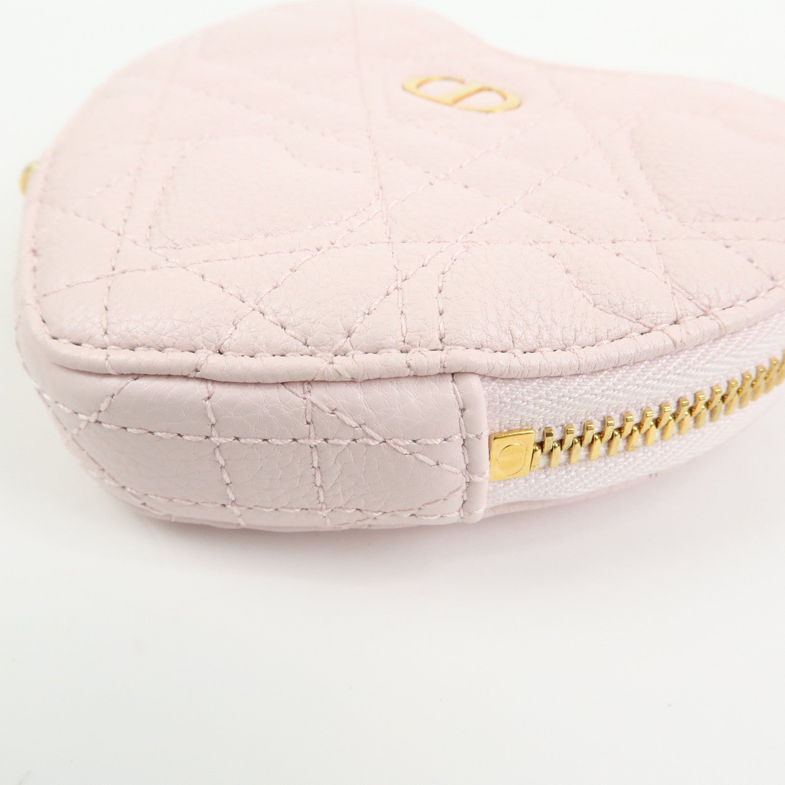 Christian Dior Cannage Dioramour Dior Caro Leather Chain Shoulder Bag