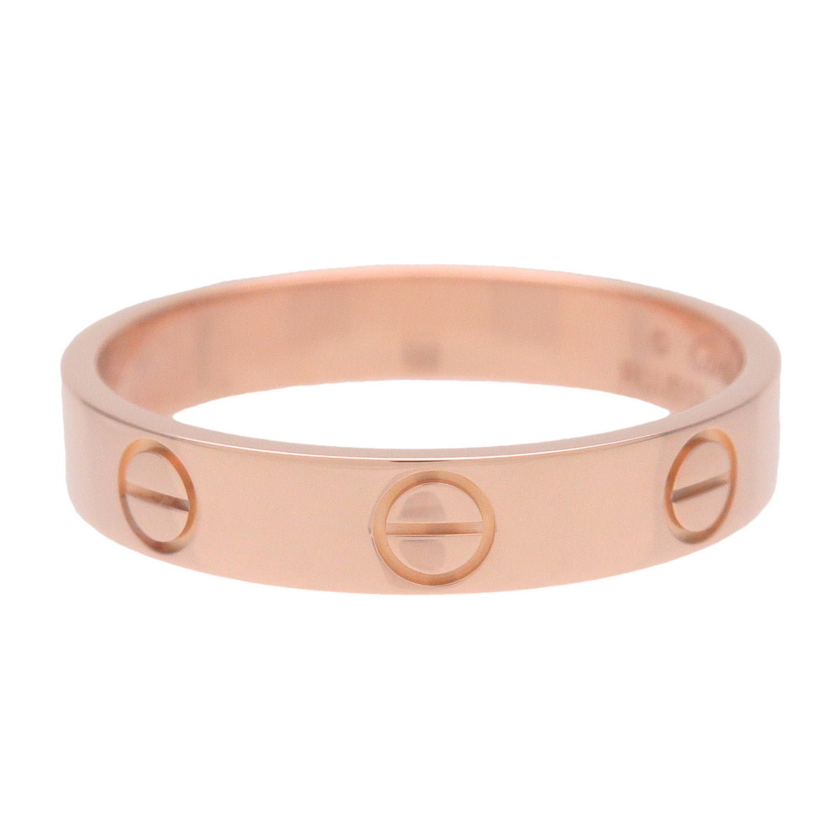 Cartier Mini Love Ring K18 750PG Rose Gold #53 US6.5 EU53 HK14