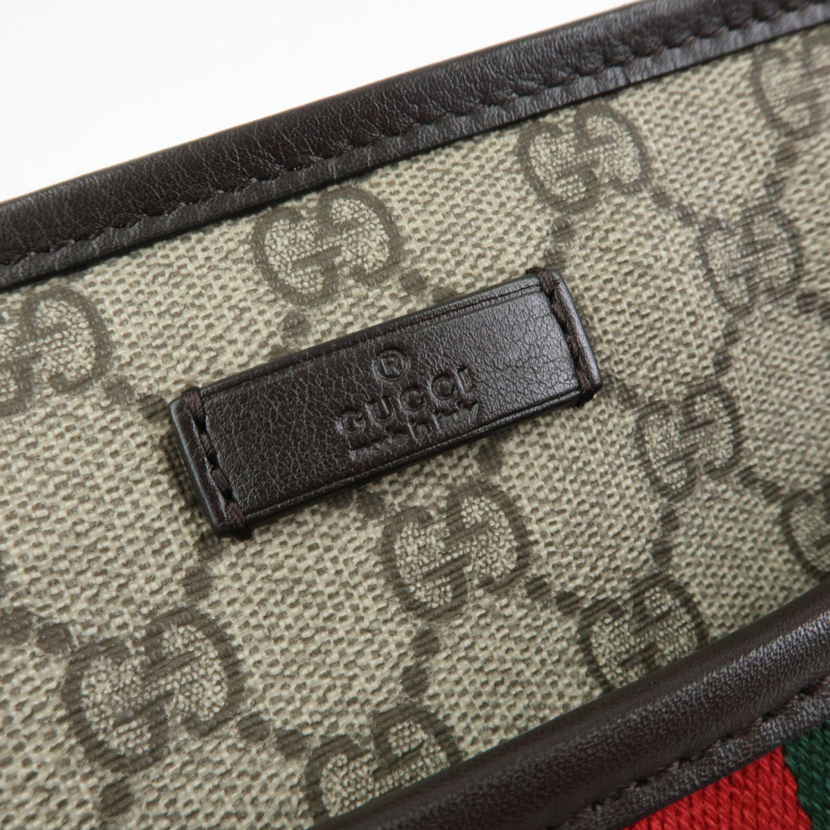 GUCCI Sherry GG Supereme Leather Shoulder Bag Beige 388926