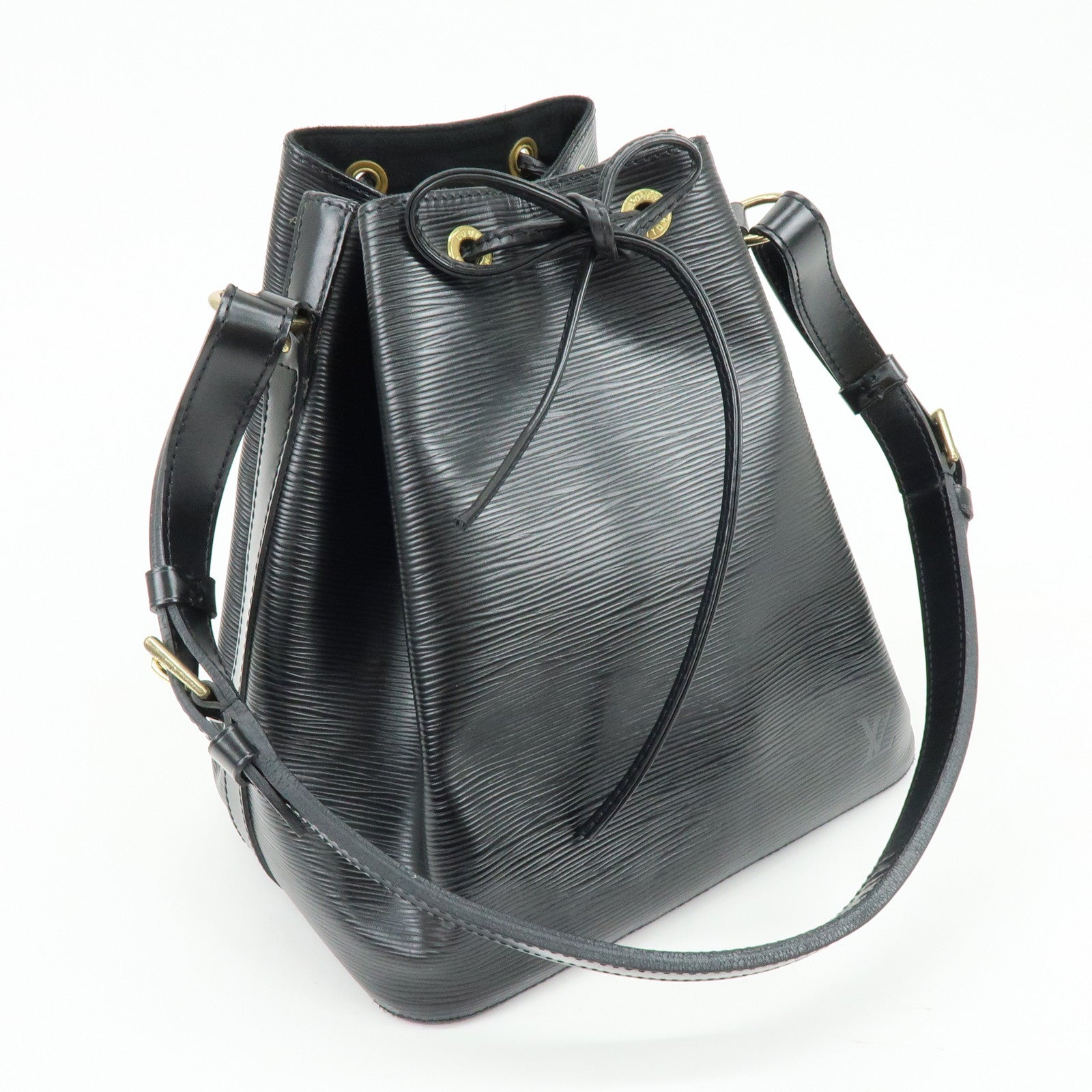 Louis Vuitton Epi Noe Leather Shoulder Bag Hand Bag Noir Black M59002