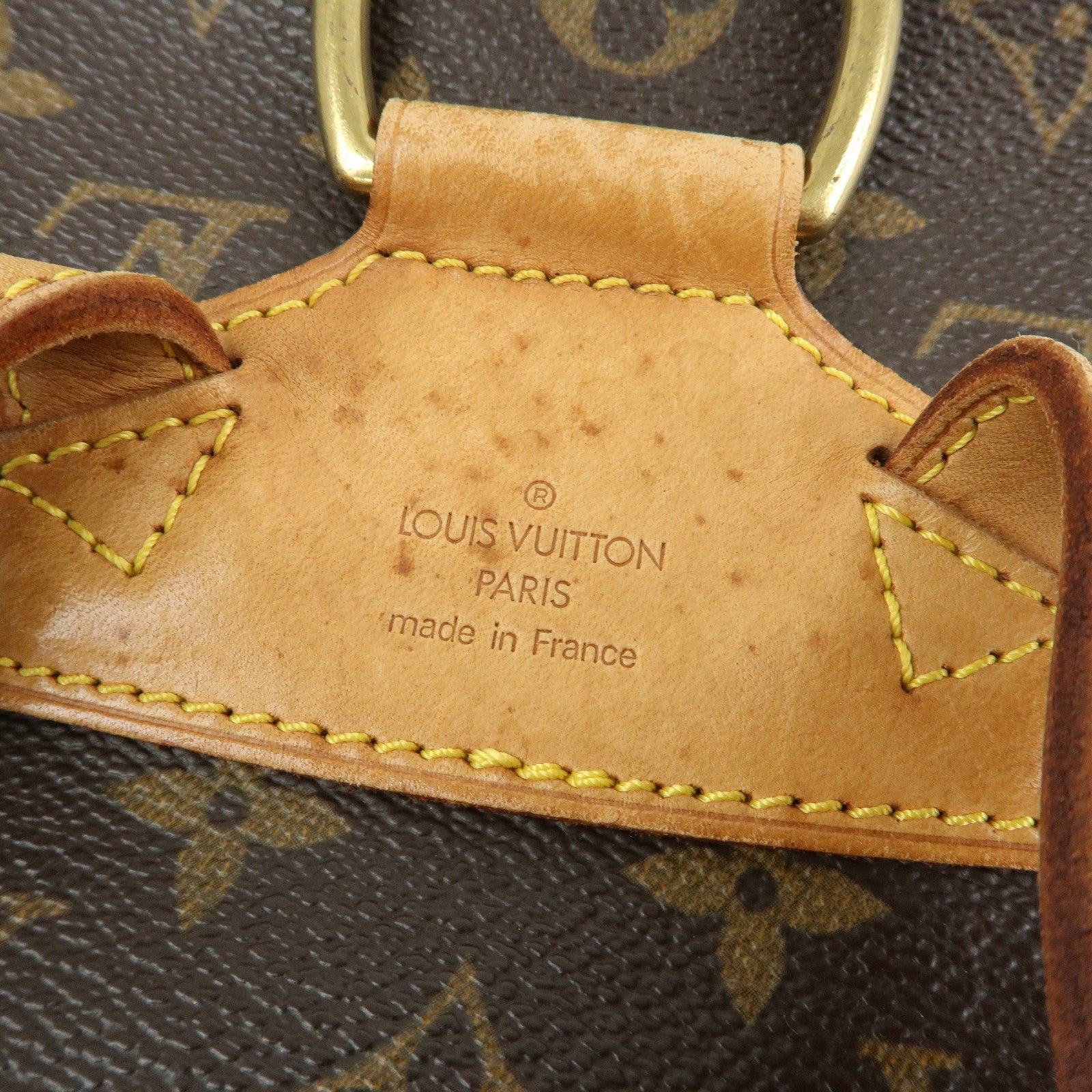 Louis Vuitton Monogram Montsouris MM Backpack Rucksack Brown M51136