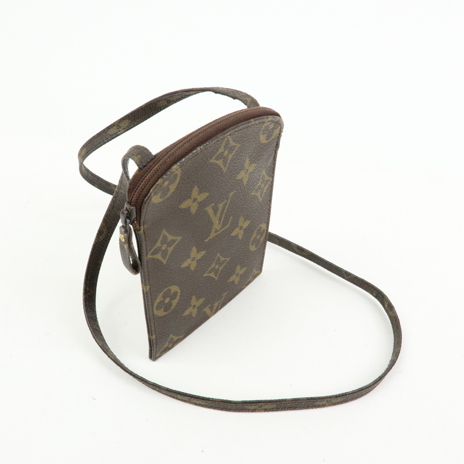 Louis Vuitton Monogram Secret Pochette Mini Bag Pouch M45484