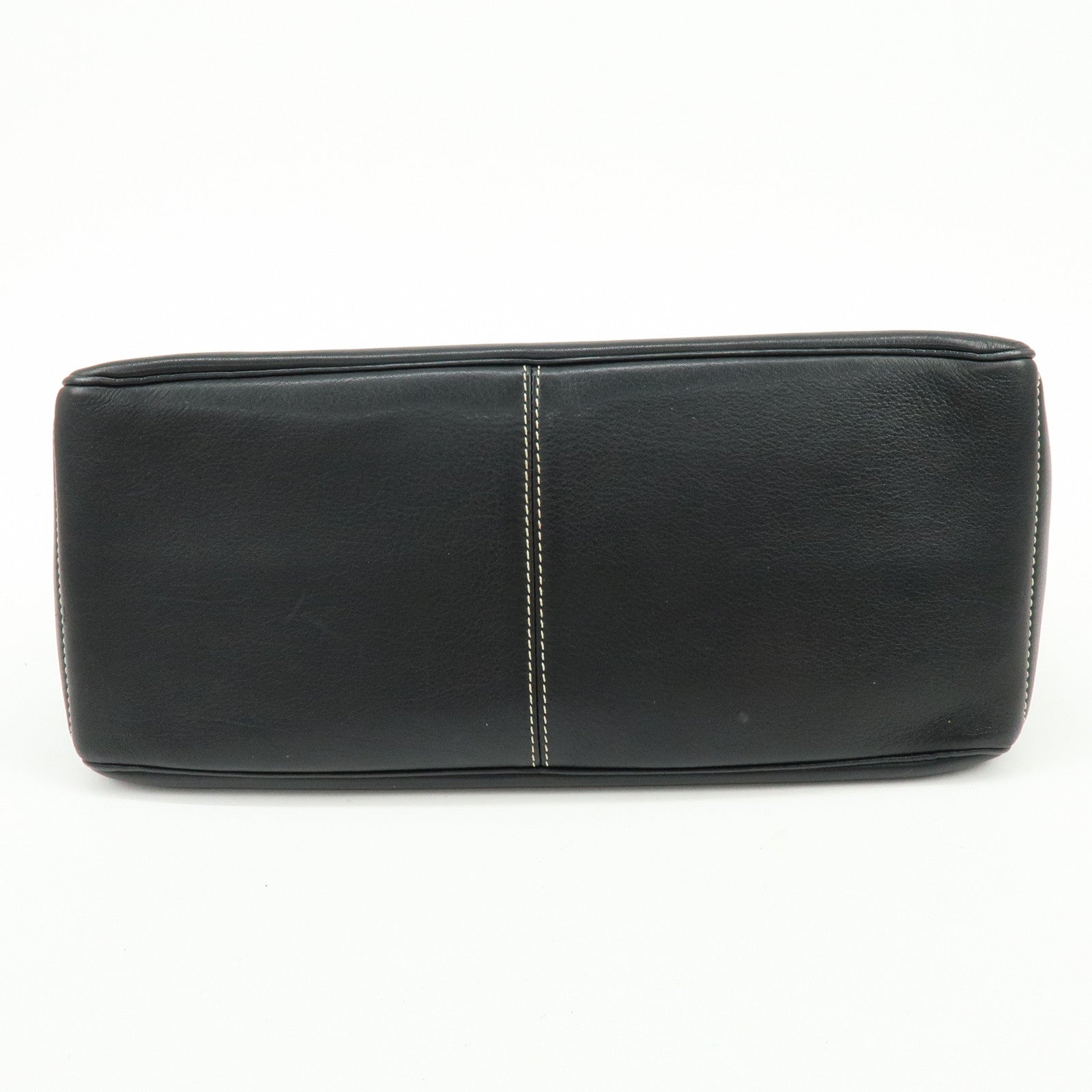CELINE Boogie Bag Leather Hand Bag Tote Bag Black