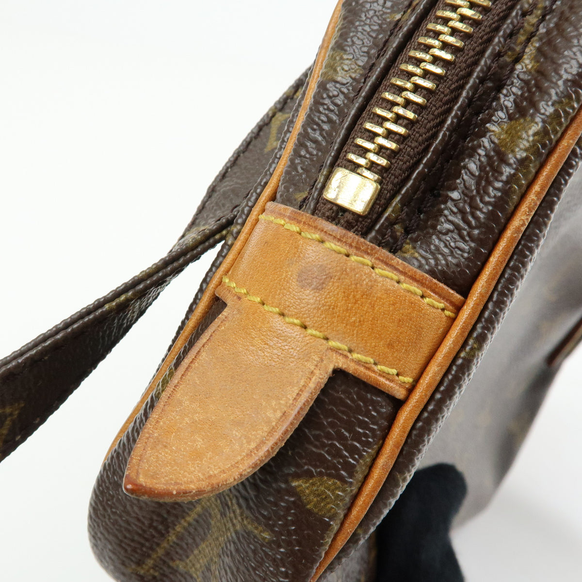 Louis Vuitton Monogram Pochette Marly Bandouliere Bag Brown M51828