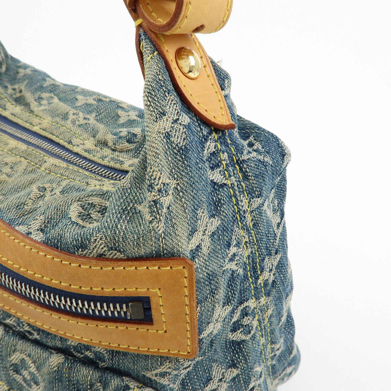 Louis Vuitton Monogram Denim Baggy PM 2Way Bag Shoulder Bag M95049 Lot