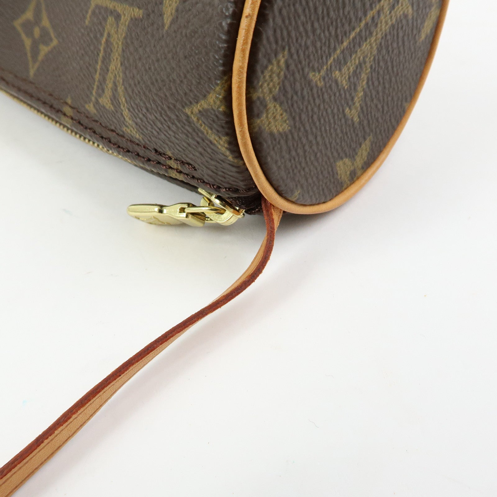 Louis Vuitton Monogram Mini Pouch for Papillon Bag Brown