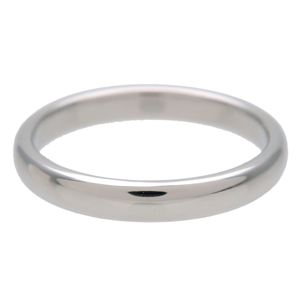 Tiffany & Co Forever Wedding Ring Classic Band Ring PT950 US7.25 EU55